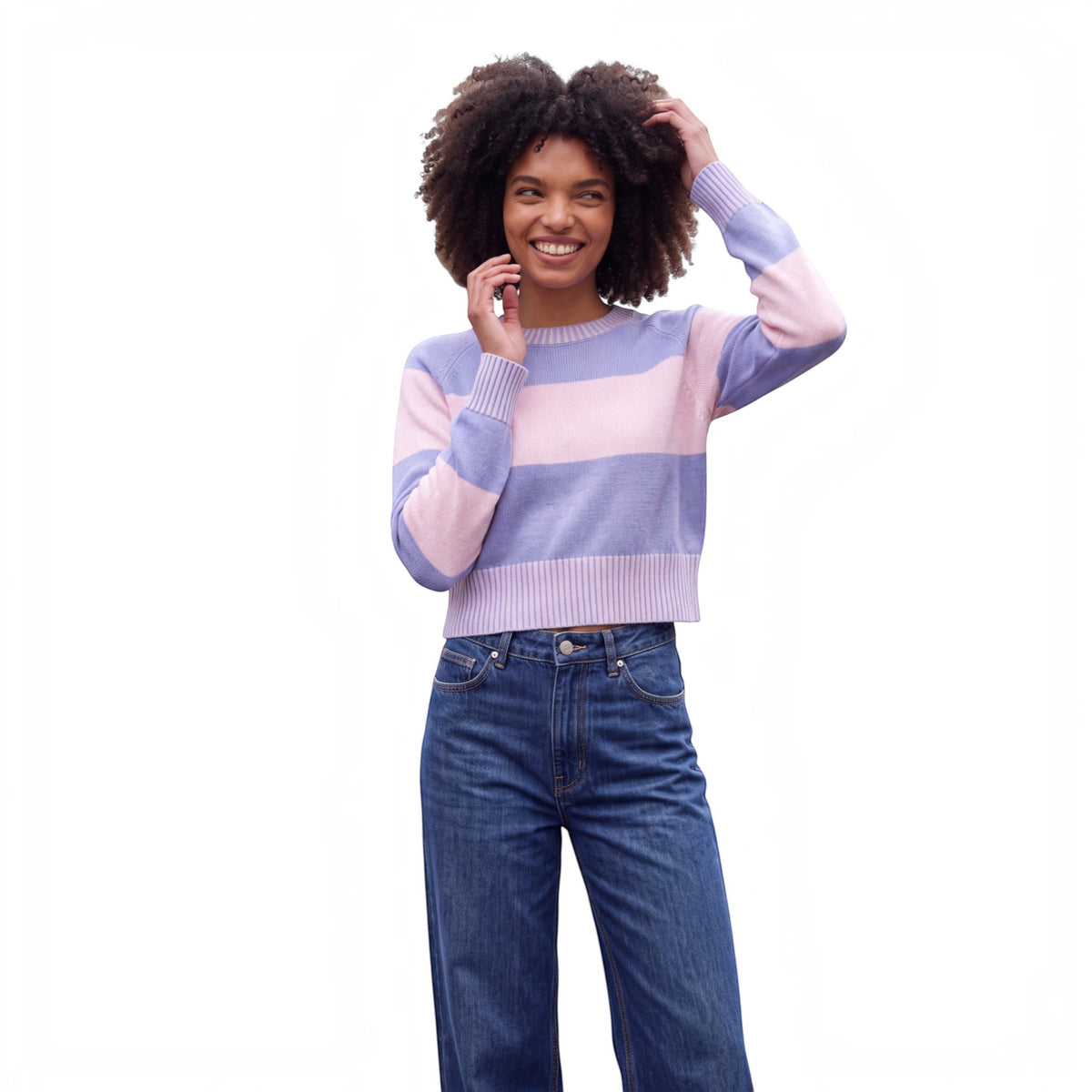 BETTY STRIPE CREW
