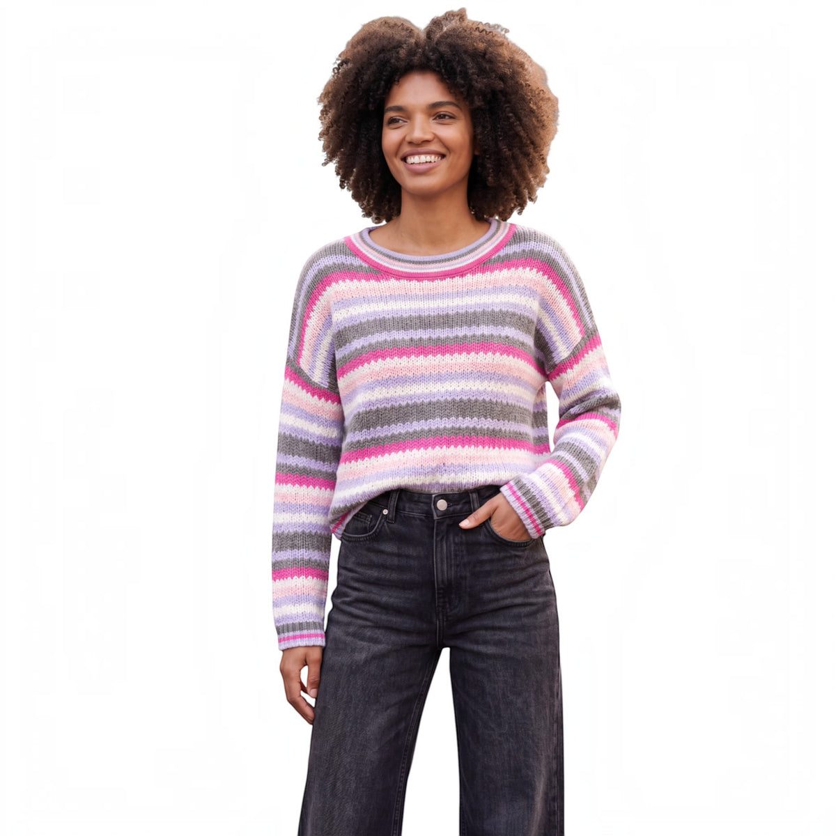 MISS ZARA ZIG ZAG CREW
