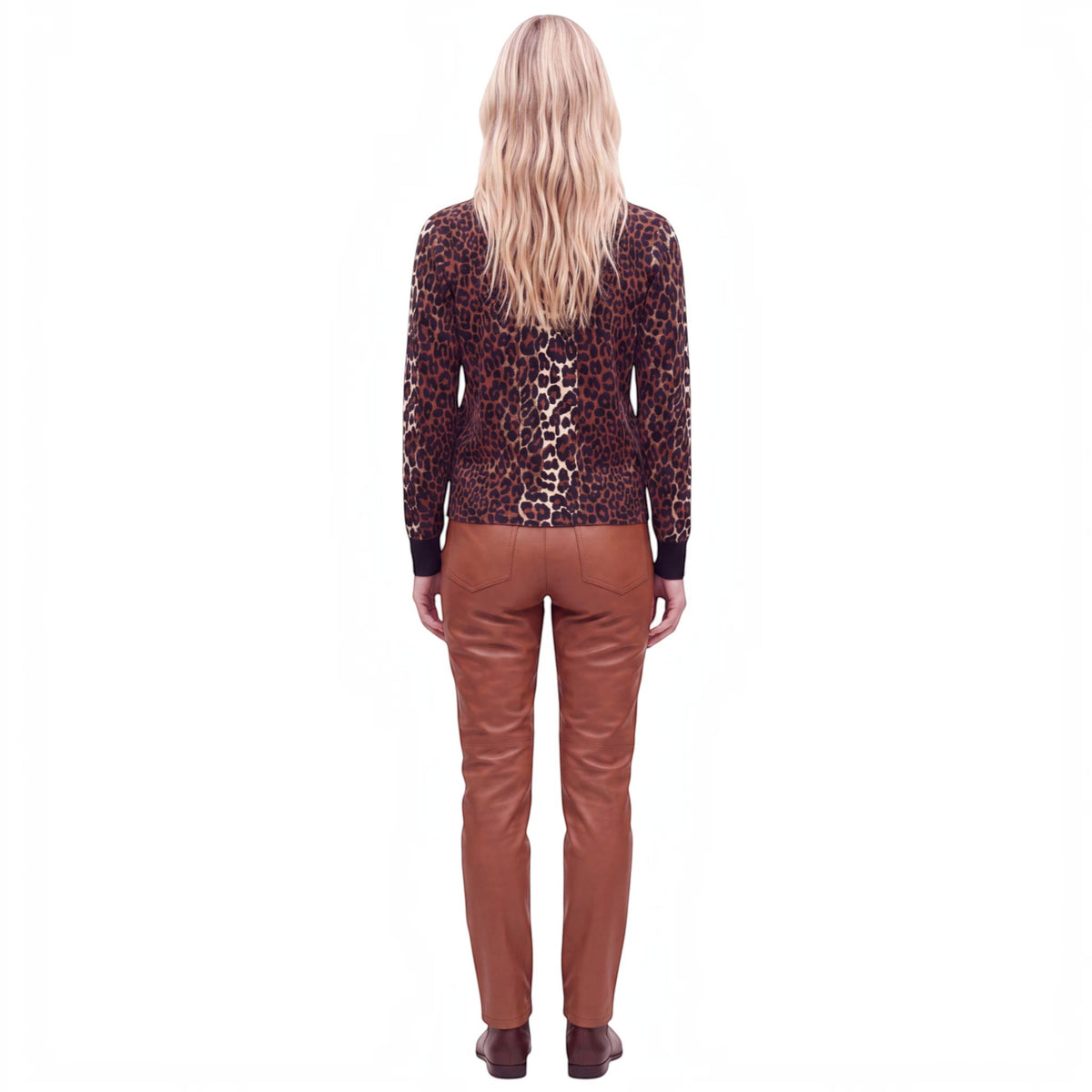 LISA LEOPARD CARDI