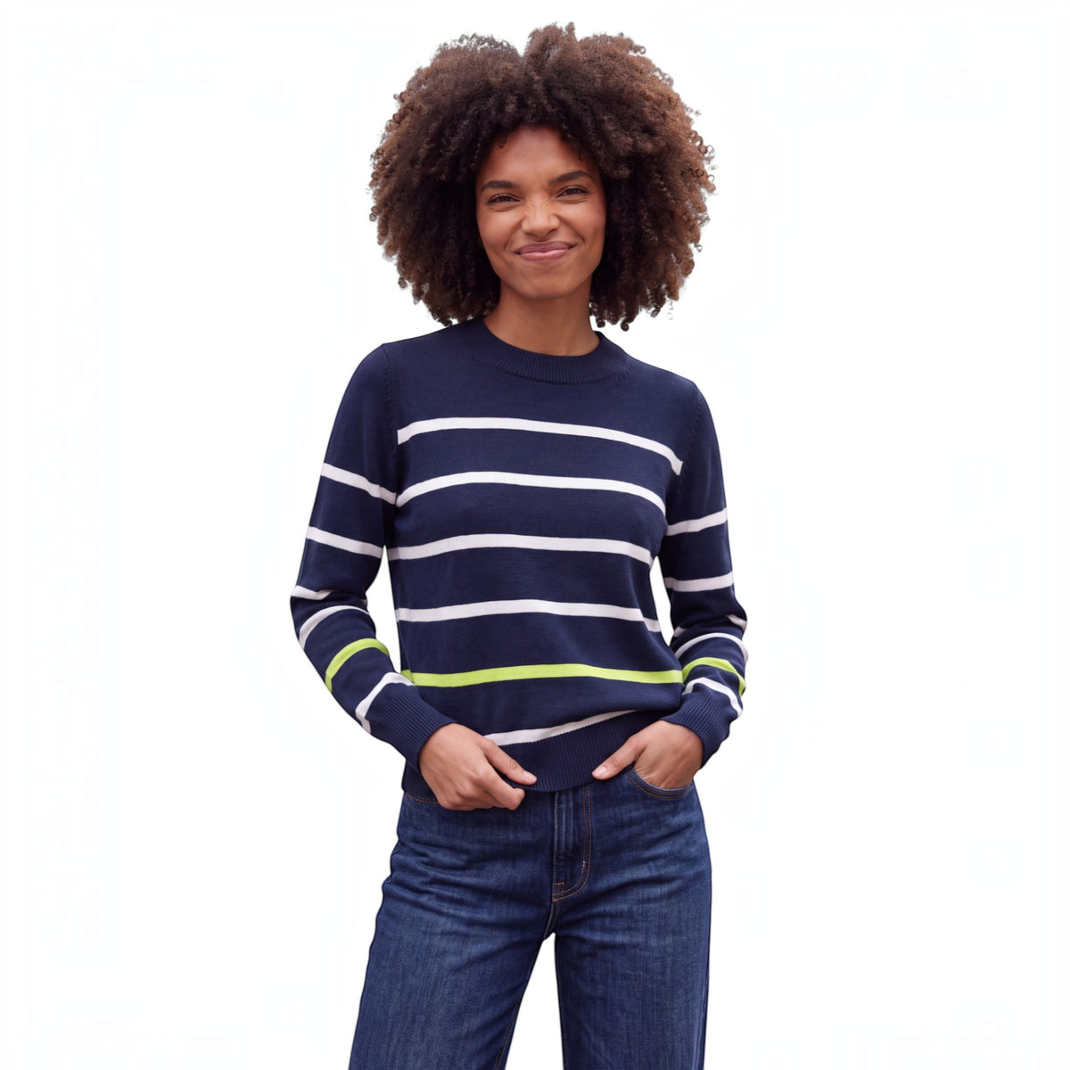 EASY STRIPE CREW