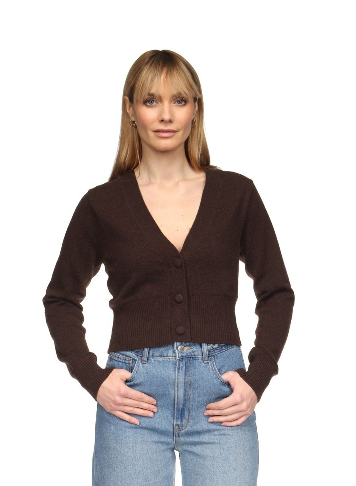 GYM GIRL CROP CARDI