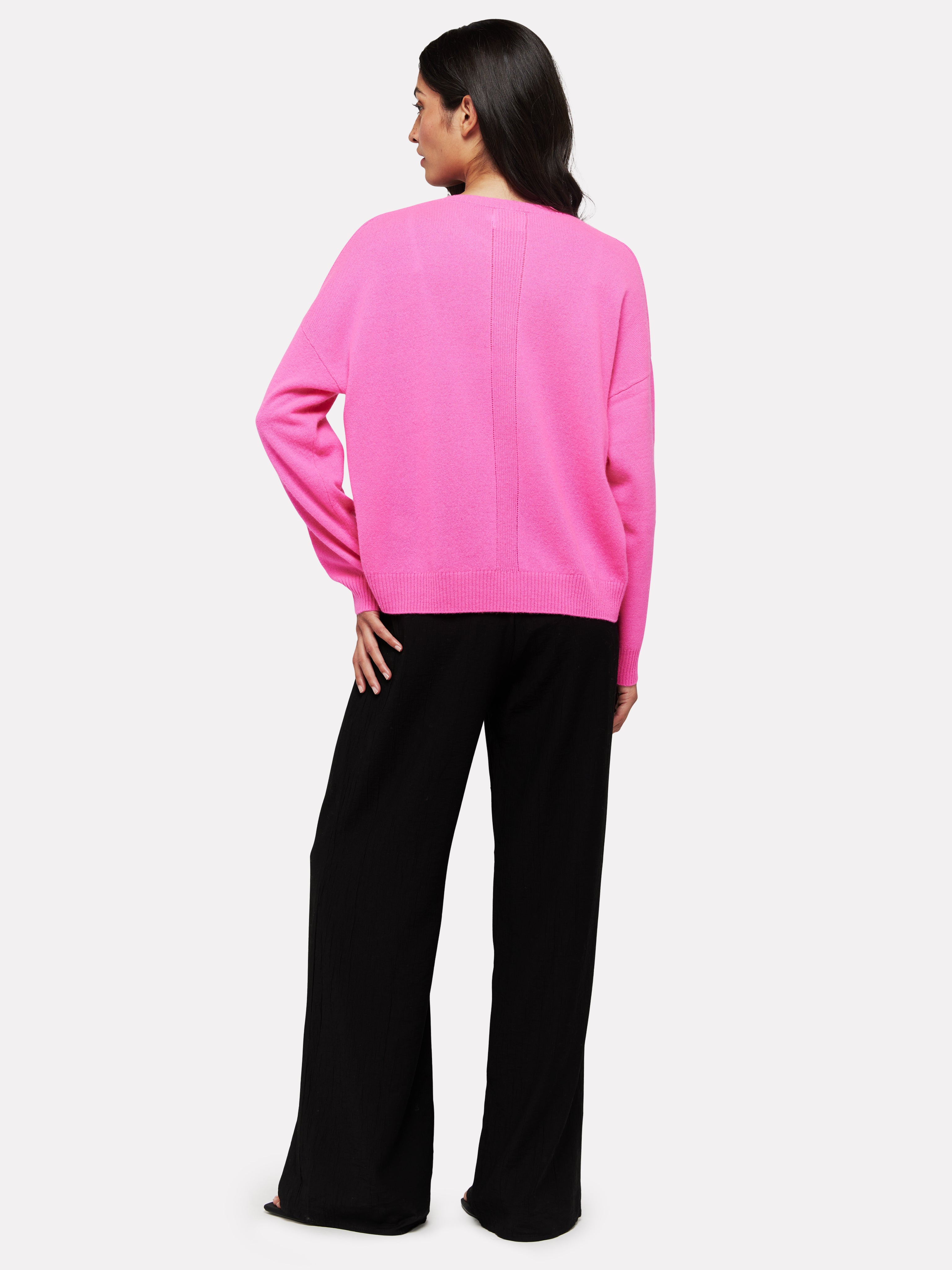 Pippa Embroidered Cashmere Knit