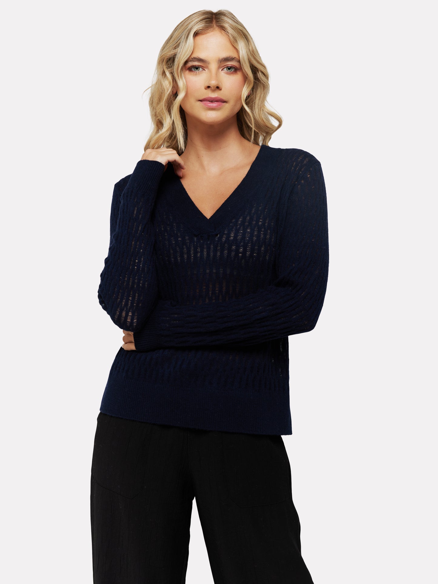 Leighton V Neck Knit