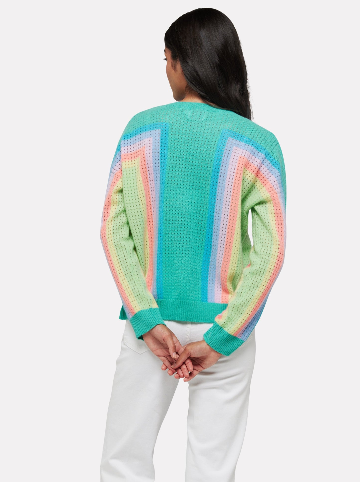 Maya Colourblock Cashmere Knit