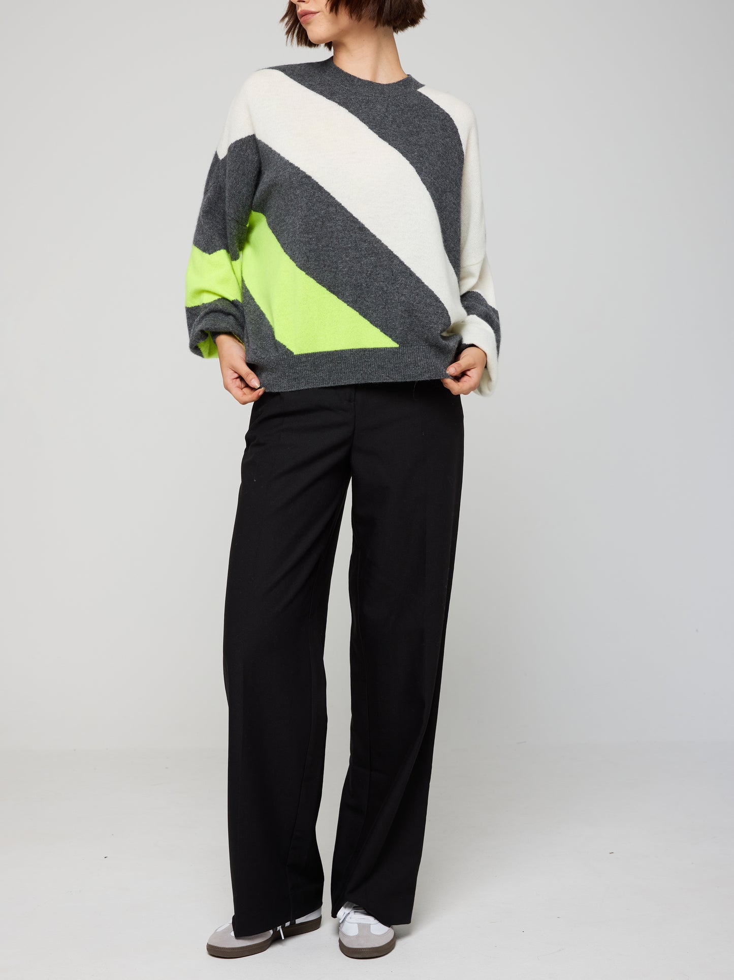 Harley Stripe Cashmere Jumper