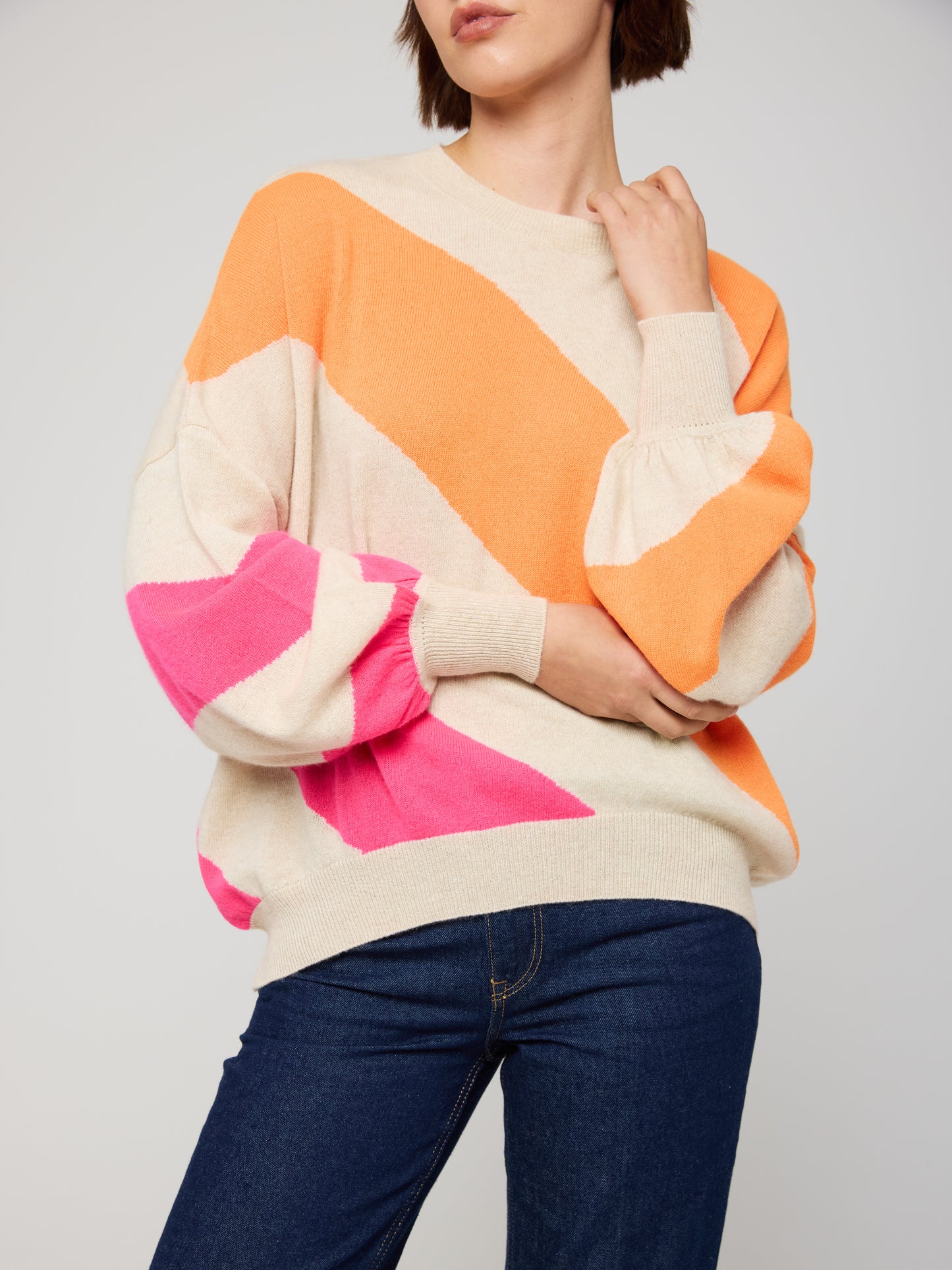 Harley Stripe Cashmere Jumper