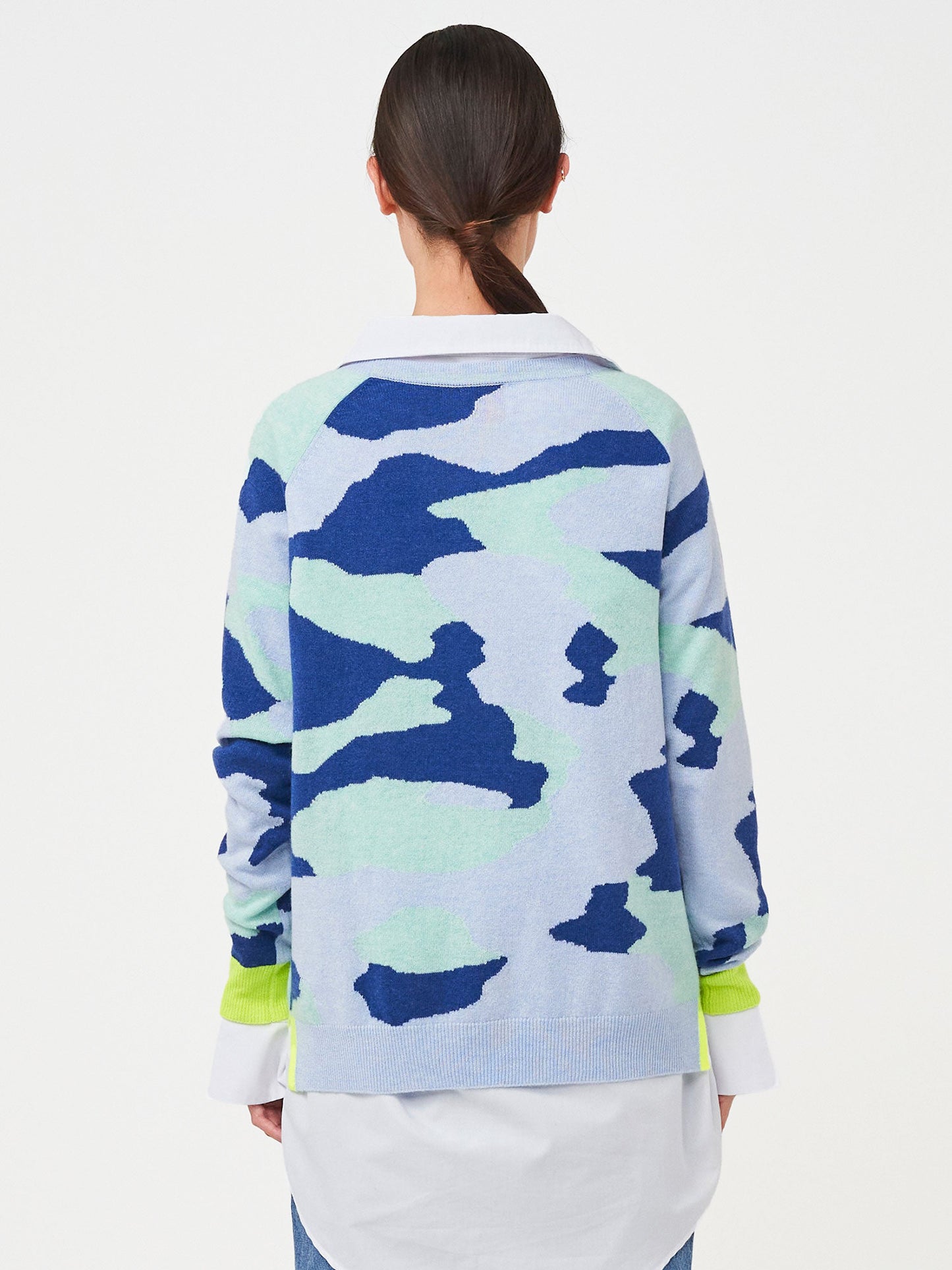 Cora Camo Jumper