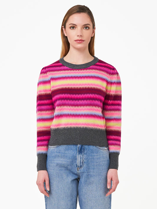 Meghan Fairisle Crew Neck Jumper