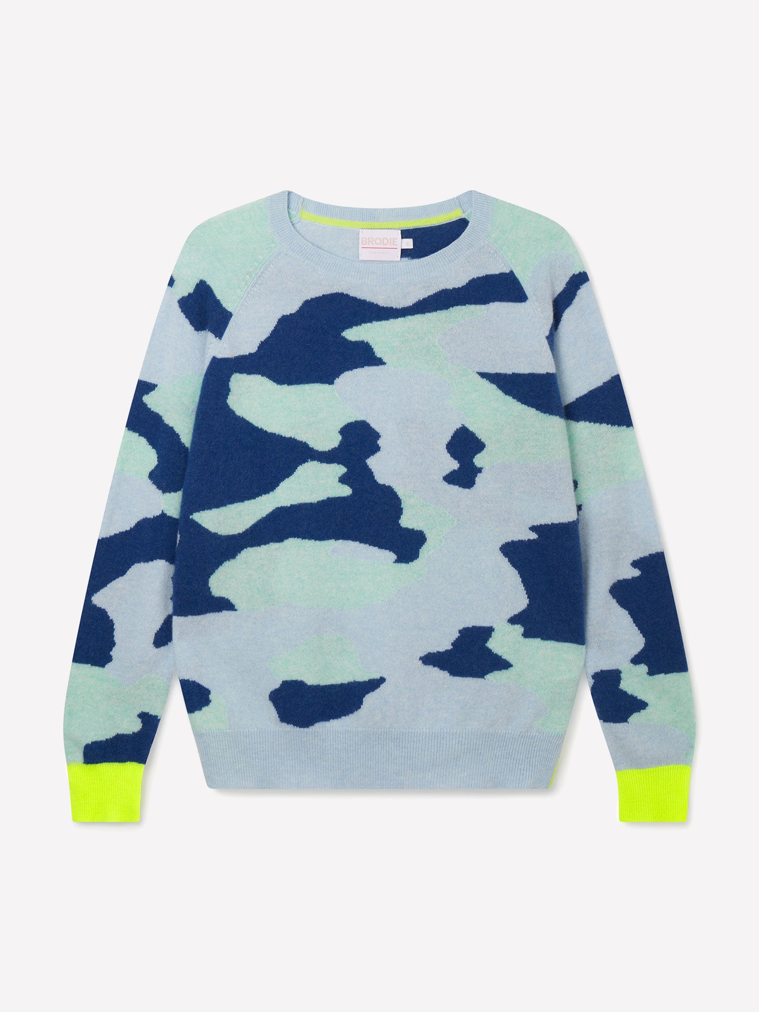 Cashmere camo sweater on sale