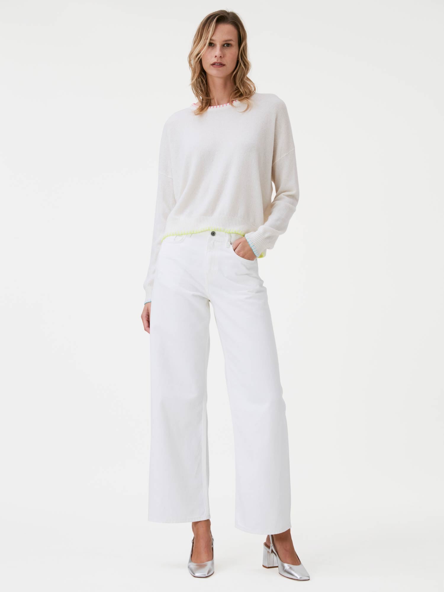 Rainbow Stitch Star Jumper