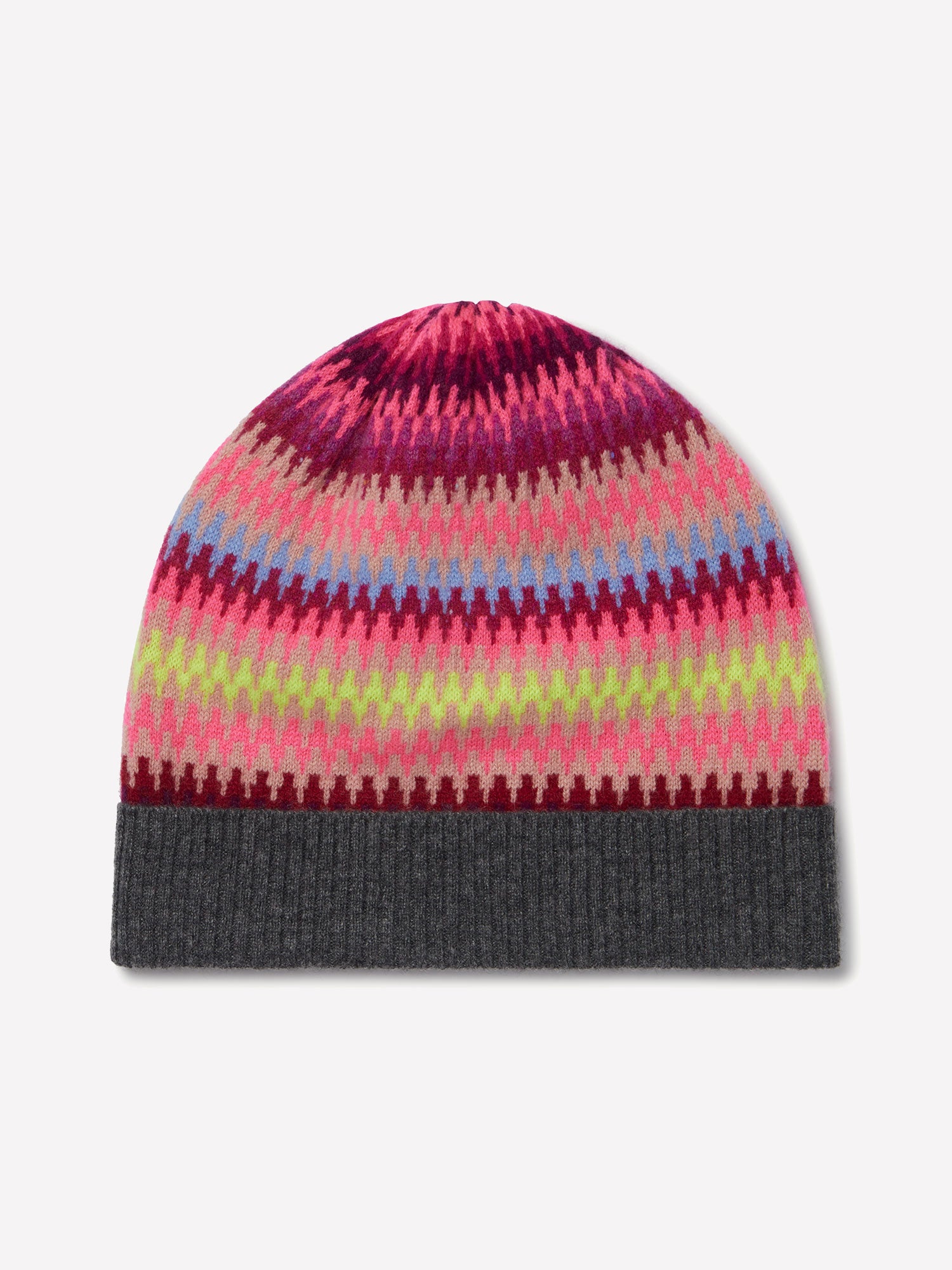 Fairisle Beanie Brodie Cashmere