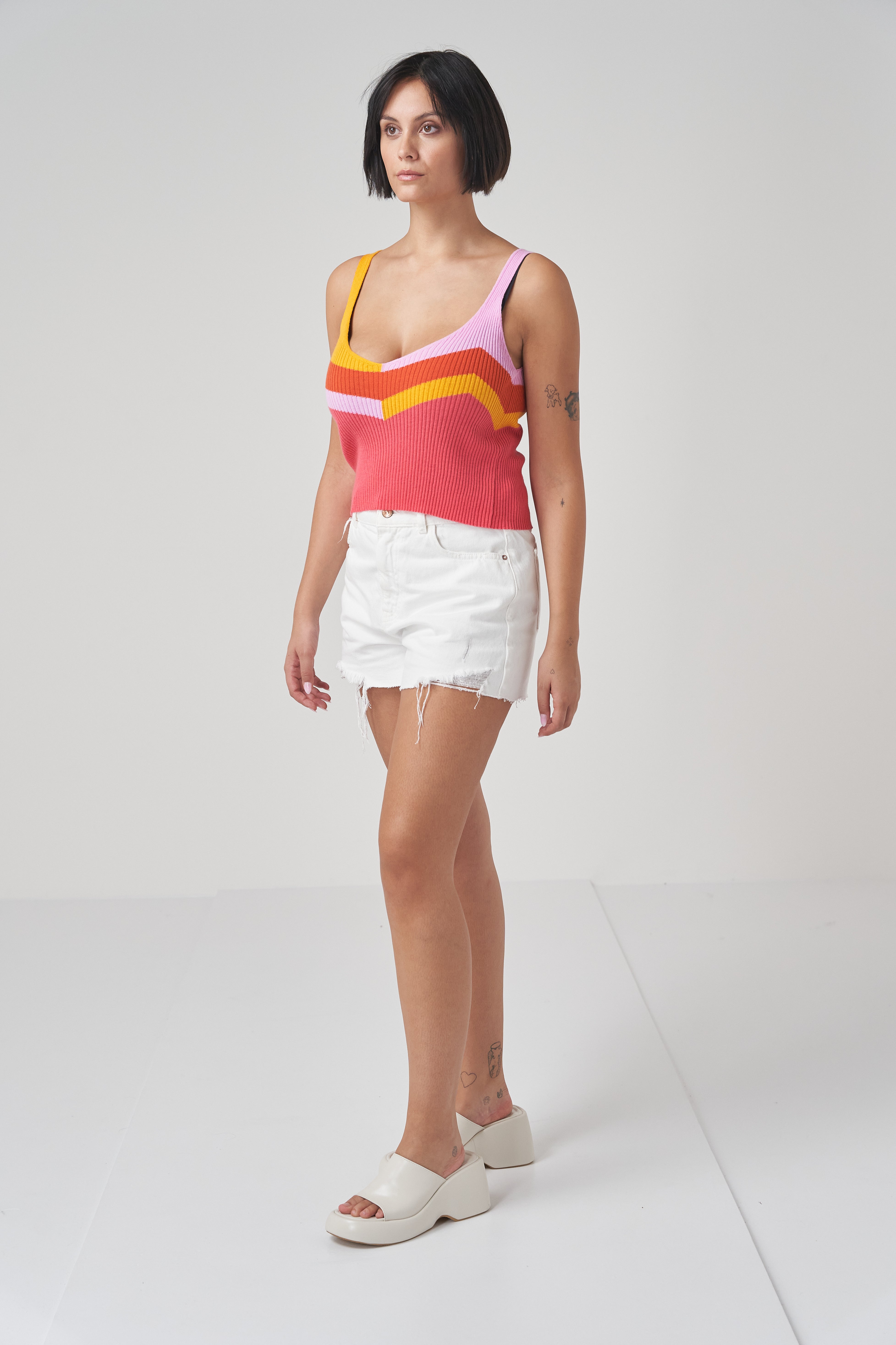 Chevron Stripe Cami