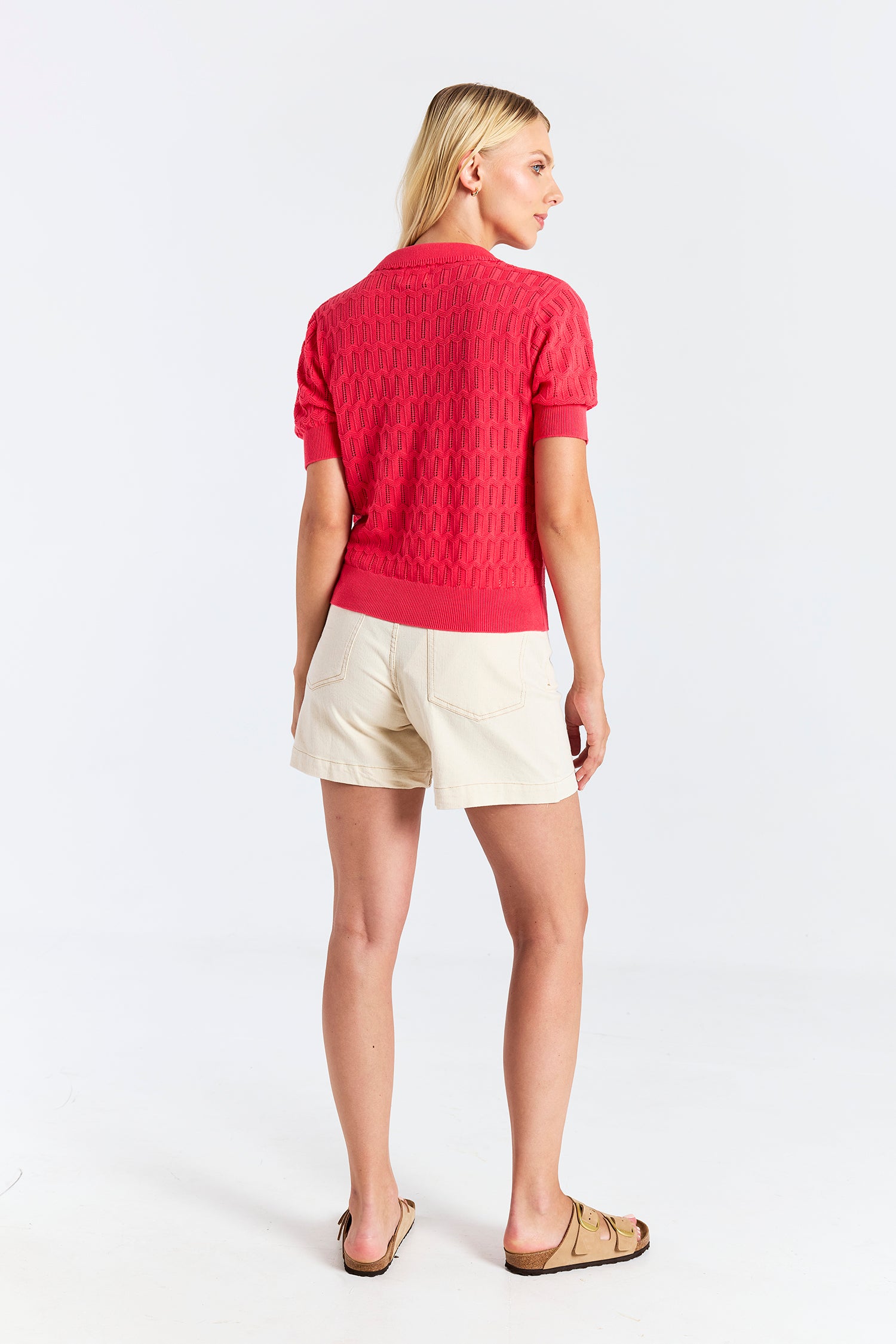 Scallop Trim Pretty Polo