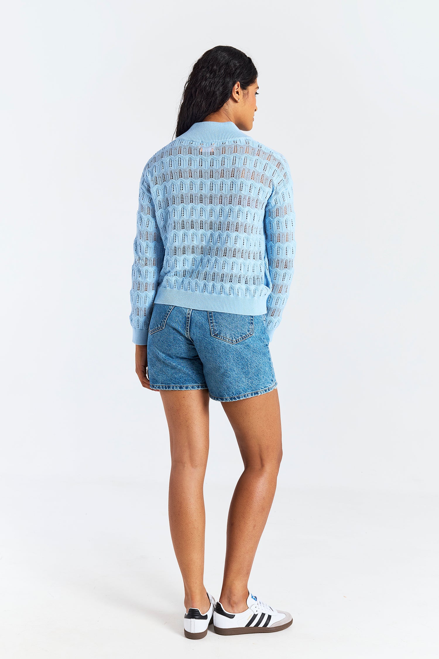 STITCH DETAIL BOMBER