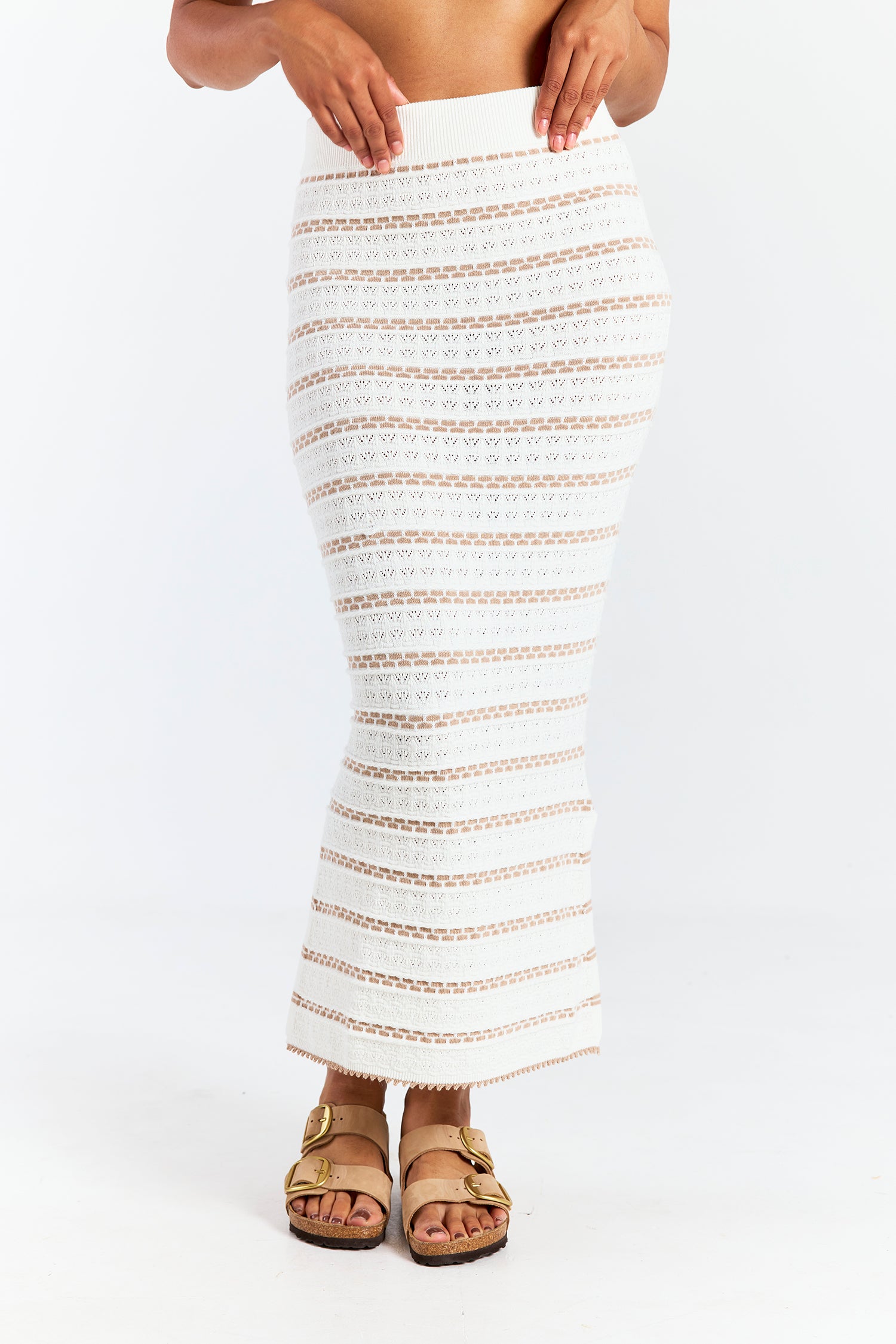 BRETON STITCH SKIRT