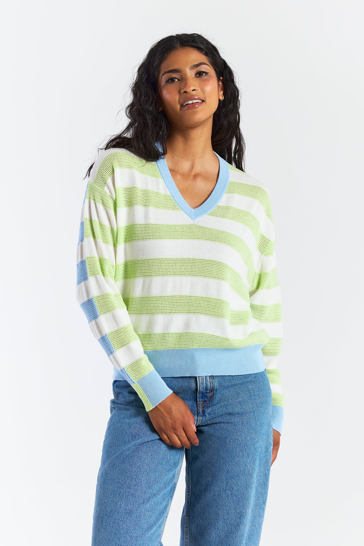 MESH STRIPE V
