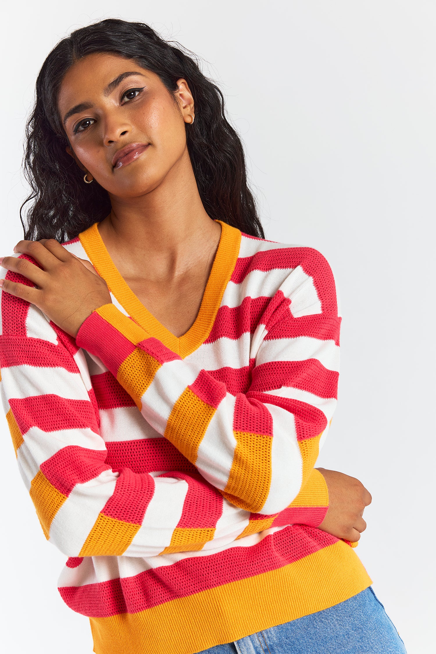 MESH STRIPE V