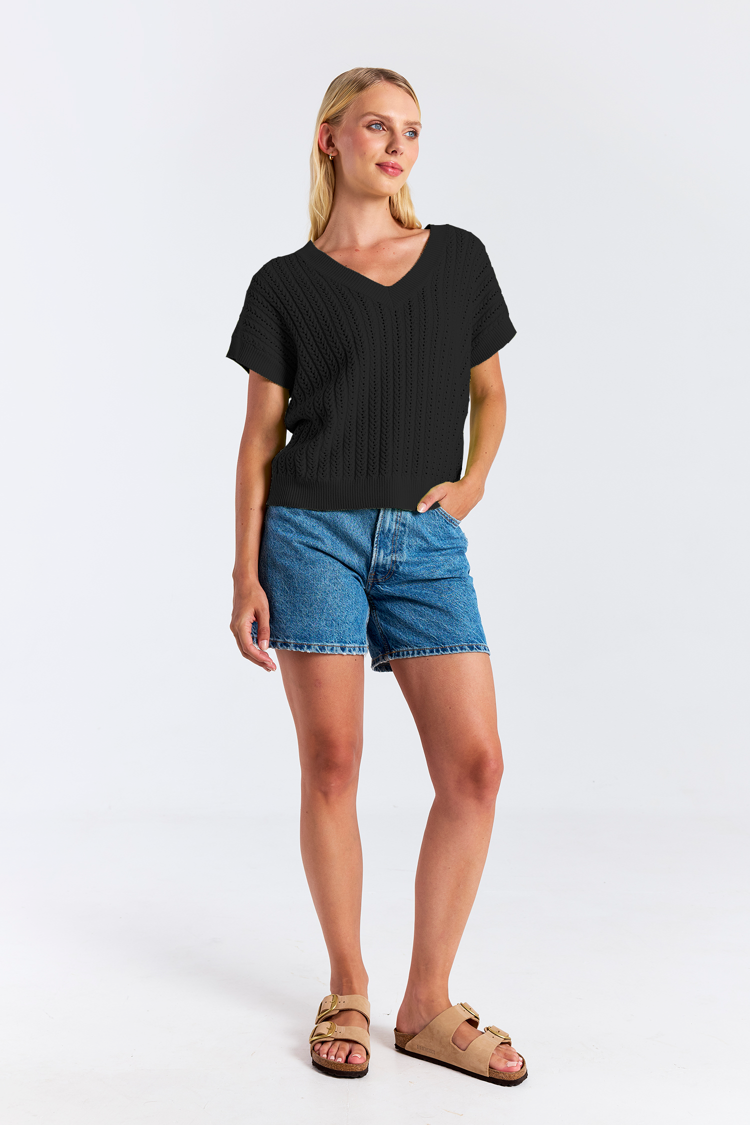 SPRING STITCH TEE