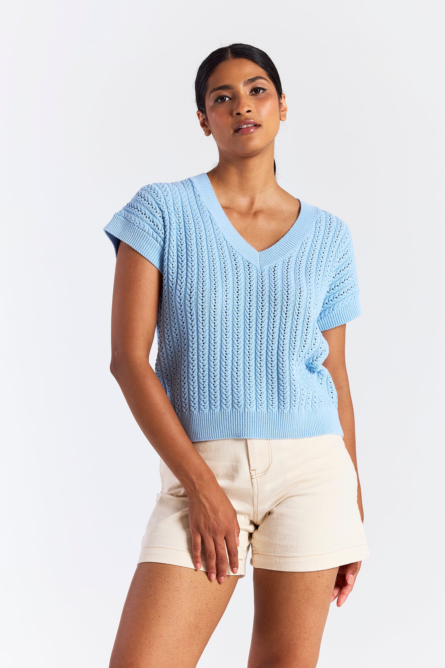 SPRING STITCH TEE
