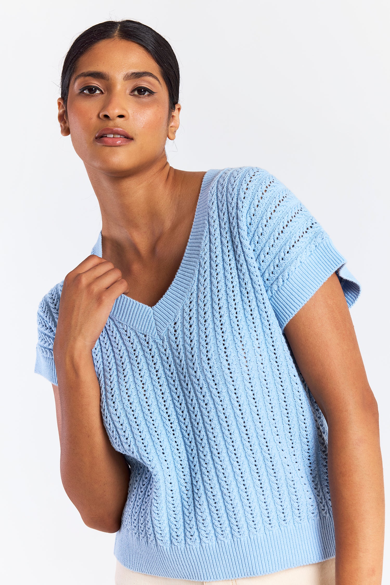 SPRING STITCH TEE