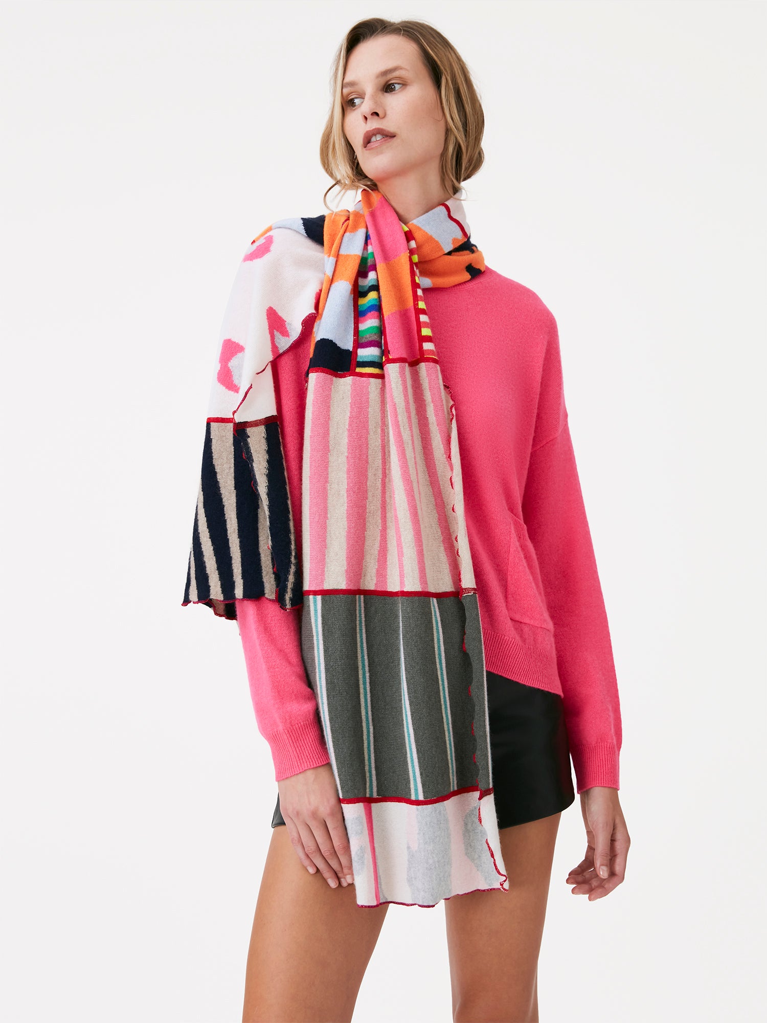 Cashmere Patchwork Throw