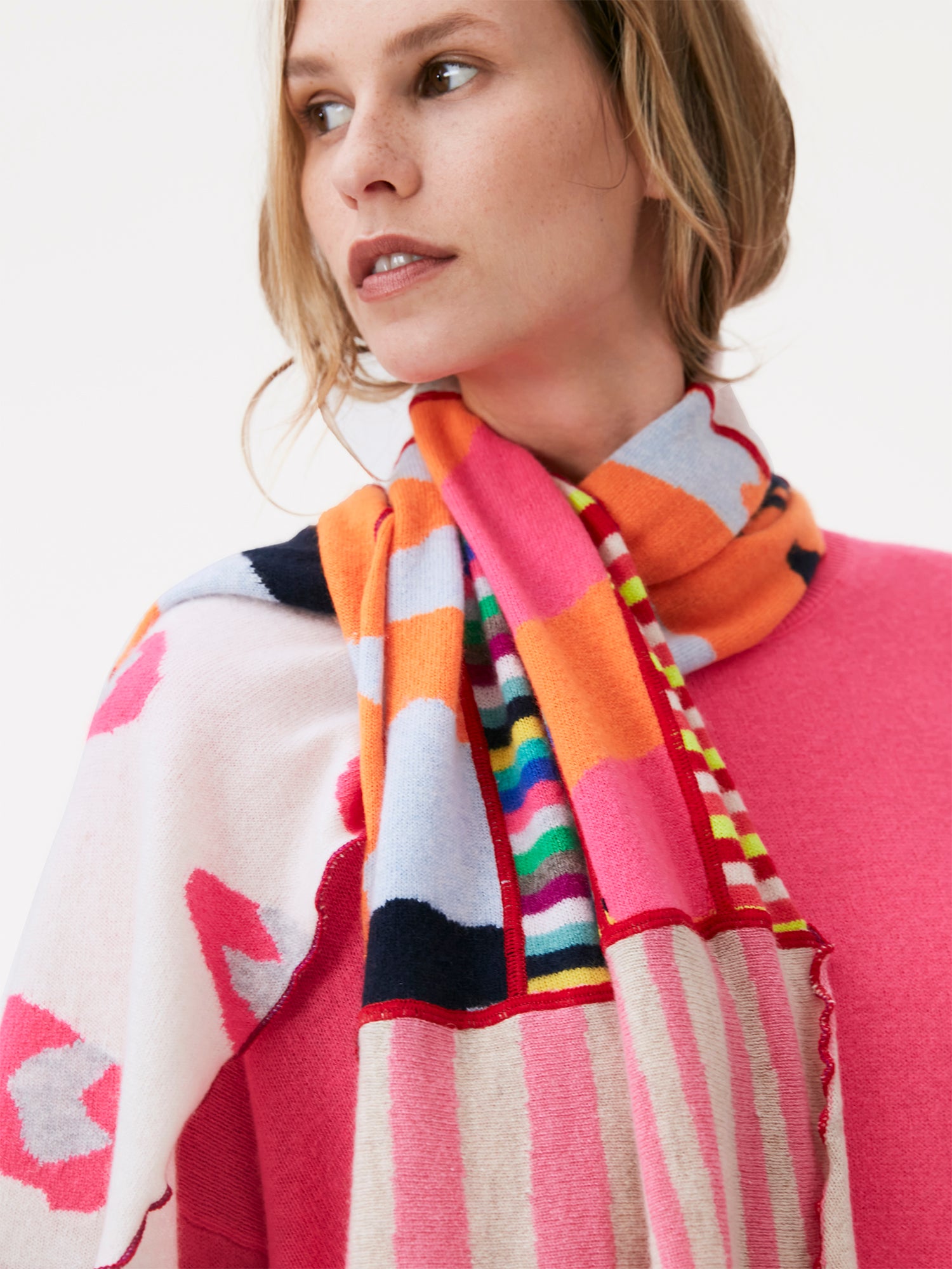 Cashmere Patchwork Throw