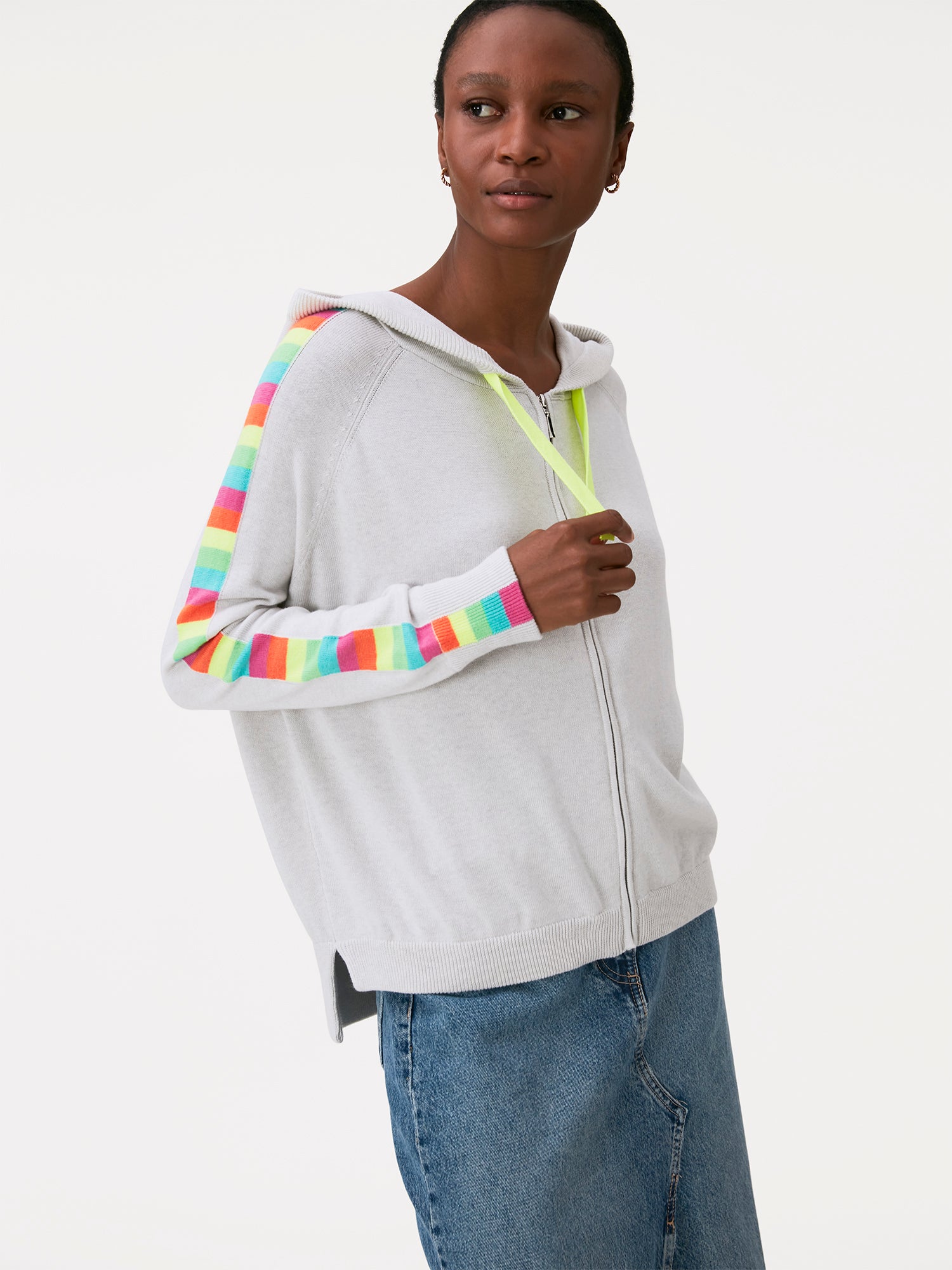Rainbow Zip Hoodie