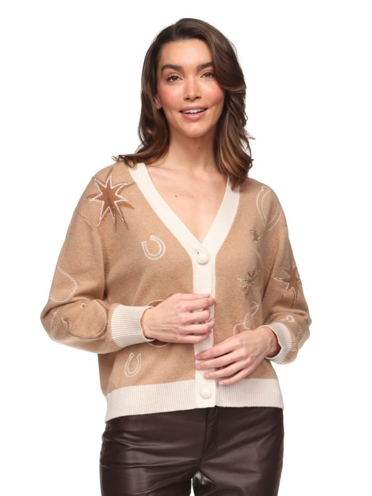 EQUESTRIAN MOTIF CARDI