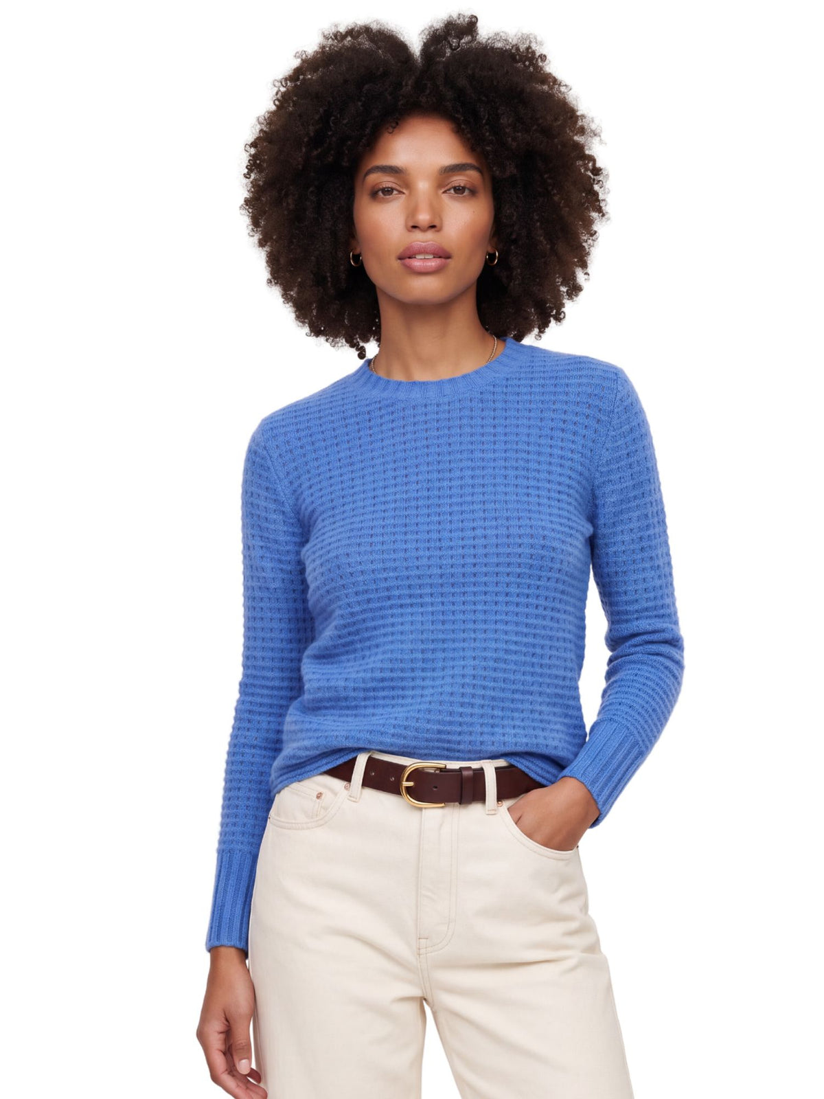 OTTOMAN OPEN STITCH CREW