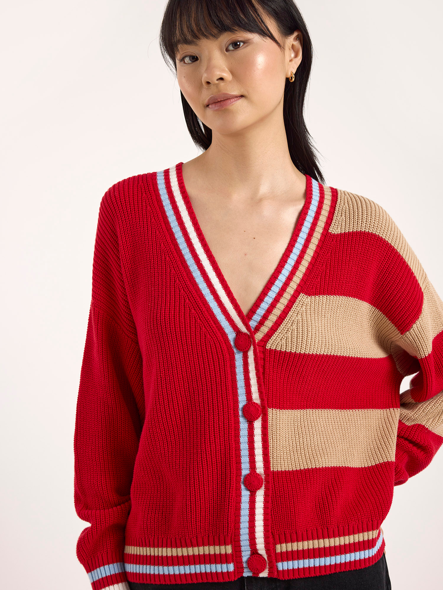 Valarie Stripe Cardigan