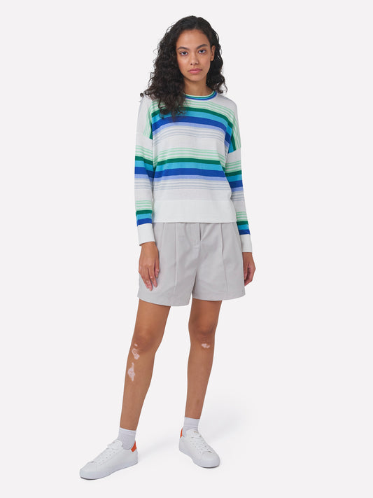 Gradient Nautical Stripe Jumper