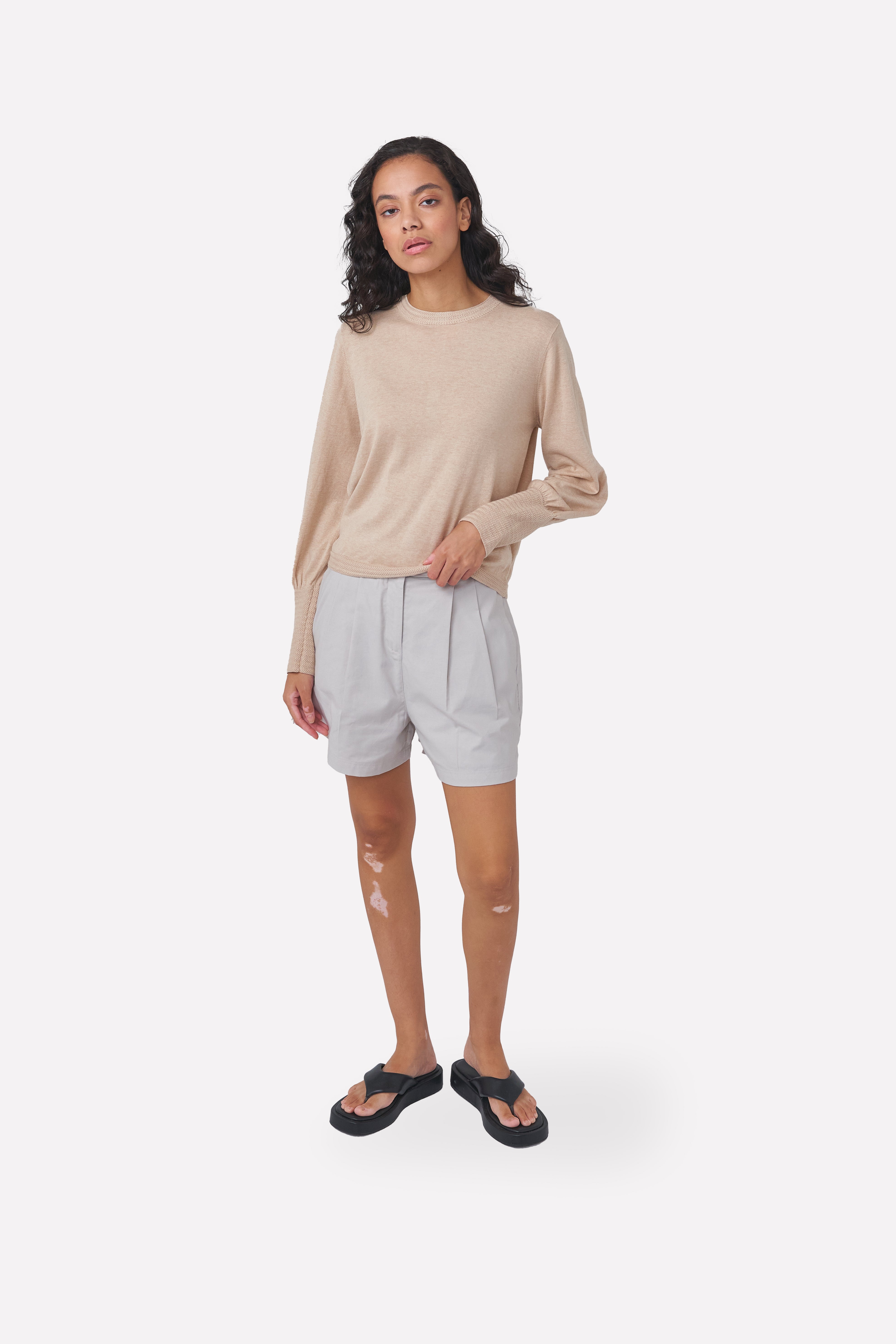 Zig Zag Stitch Bijou Jumper