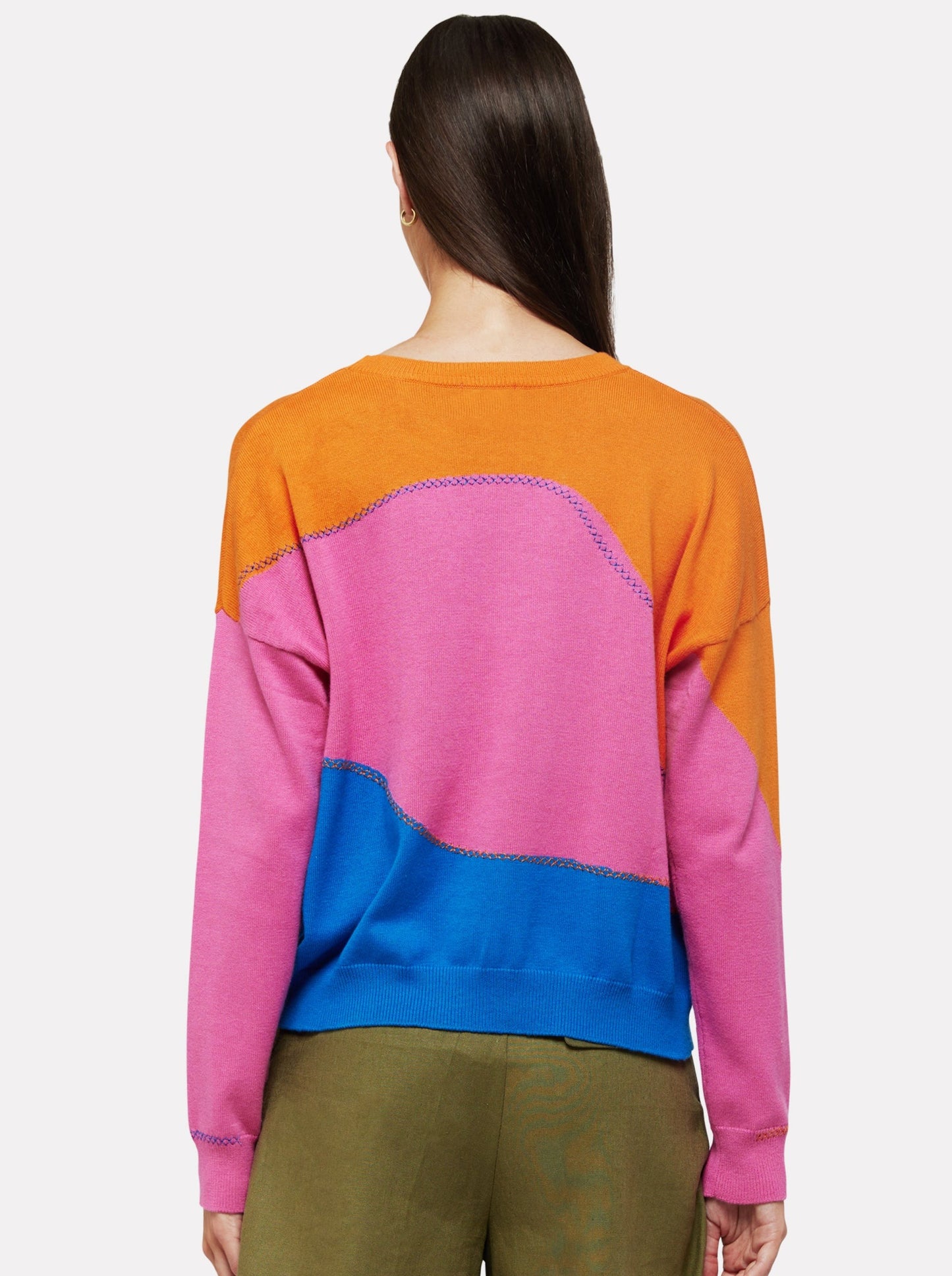 Riley Colour Wave Sweater