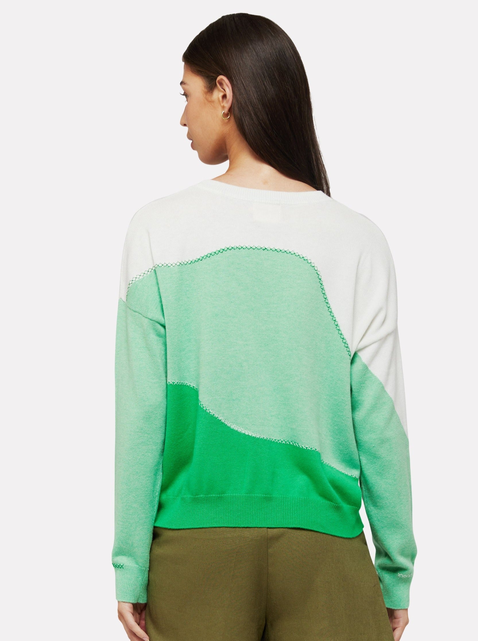 Riley Colour Wave Sweater