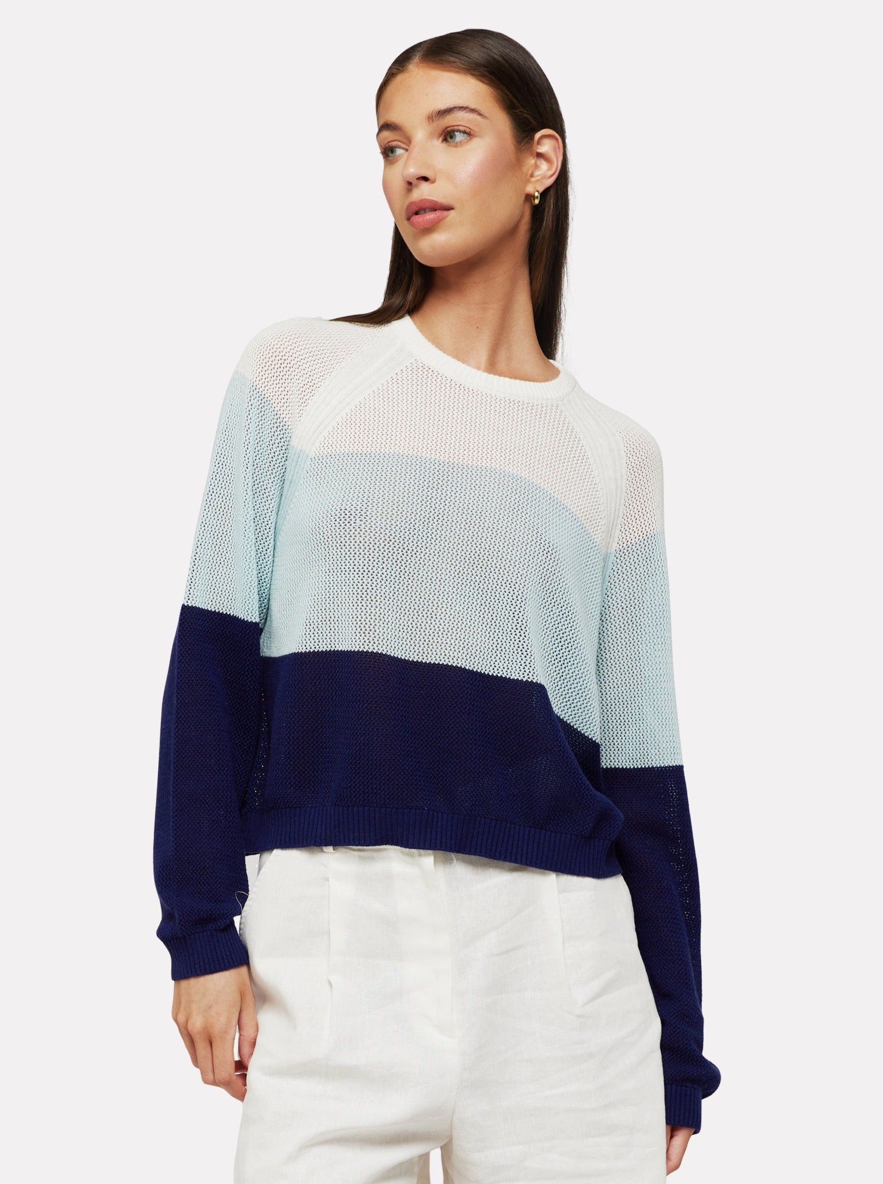 Halle Open-Stitch Knit