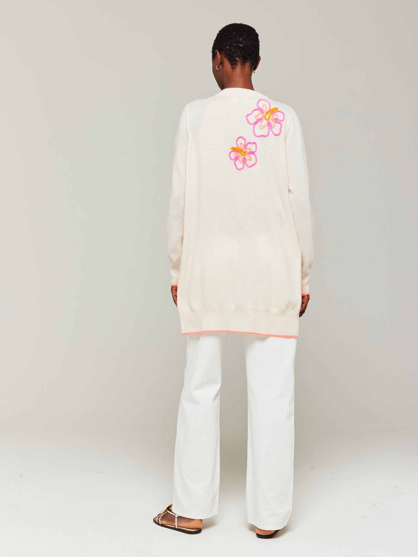 Aloha Longline Cashmere Cardigan