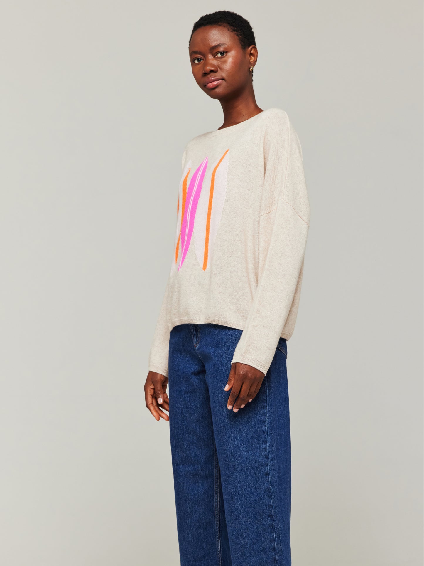 Surfs Up Cashmere Crew Neck