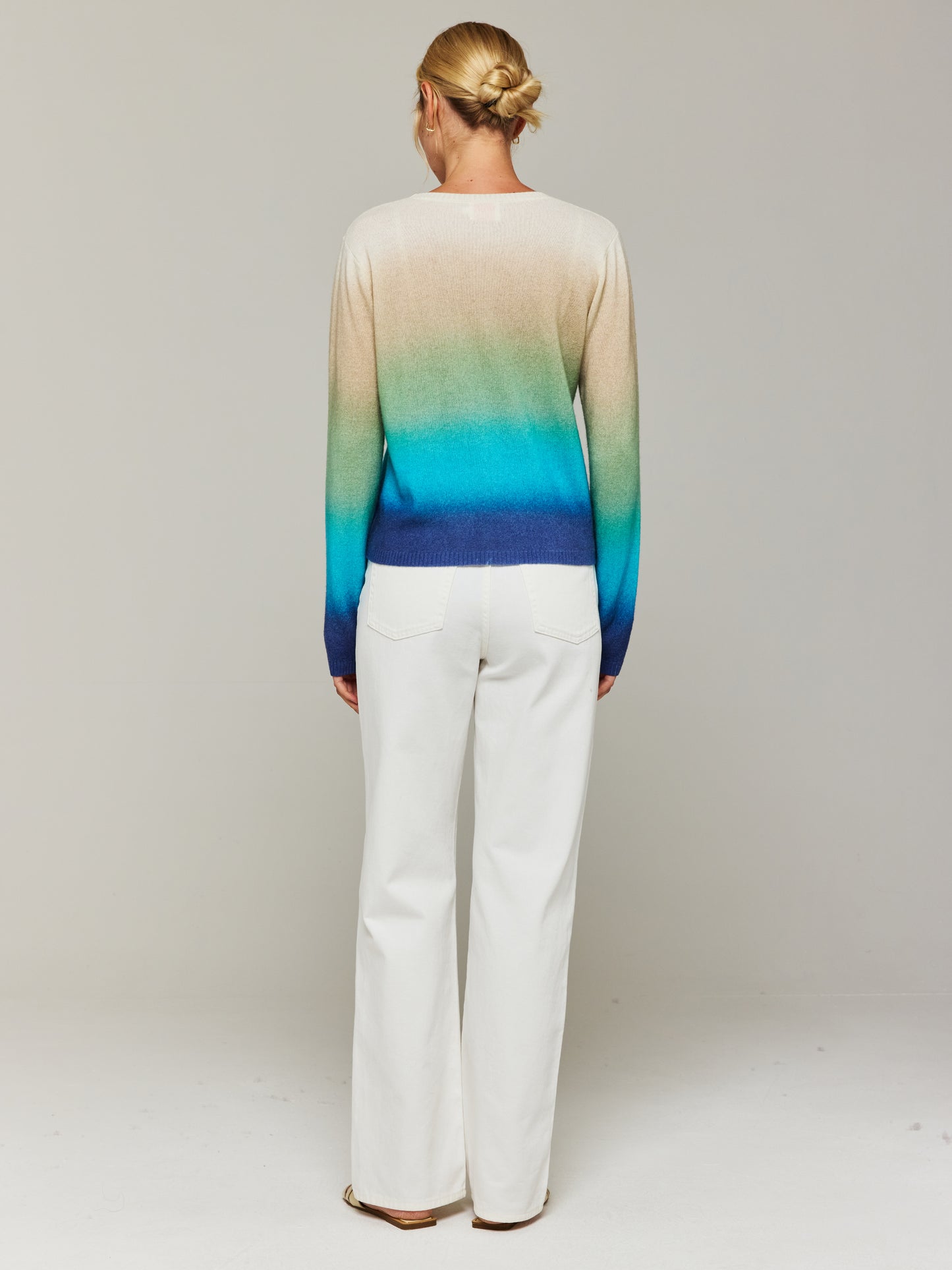 Bali Ombre Cashmere Crew Neck