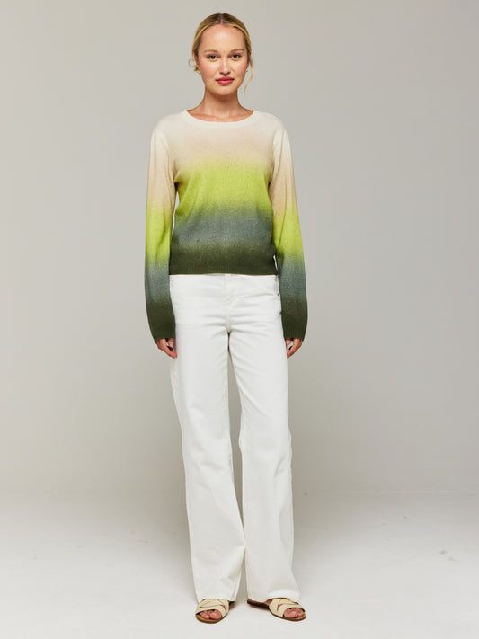 Bali Ombre Cashmere Crew Neck