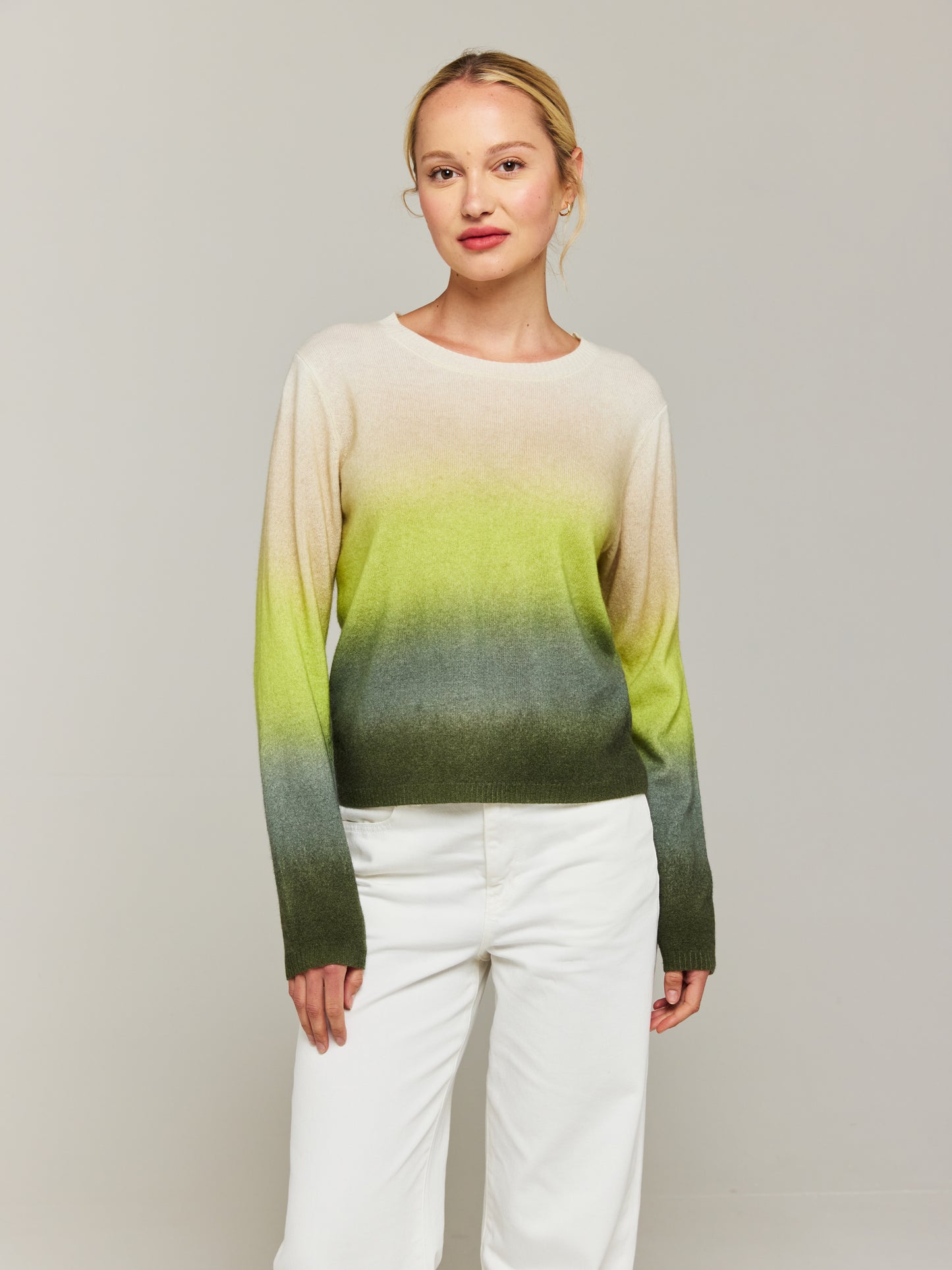 Bali Ombre Cashmere Crew Neck