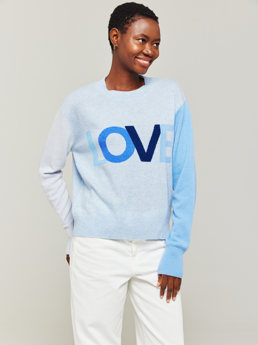 Love Colour Block Jumper