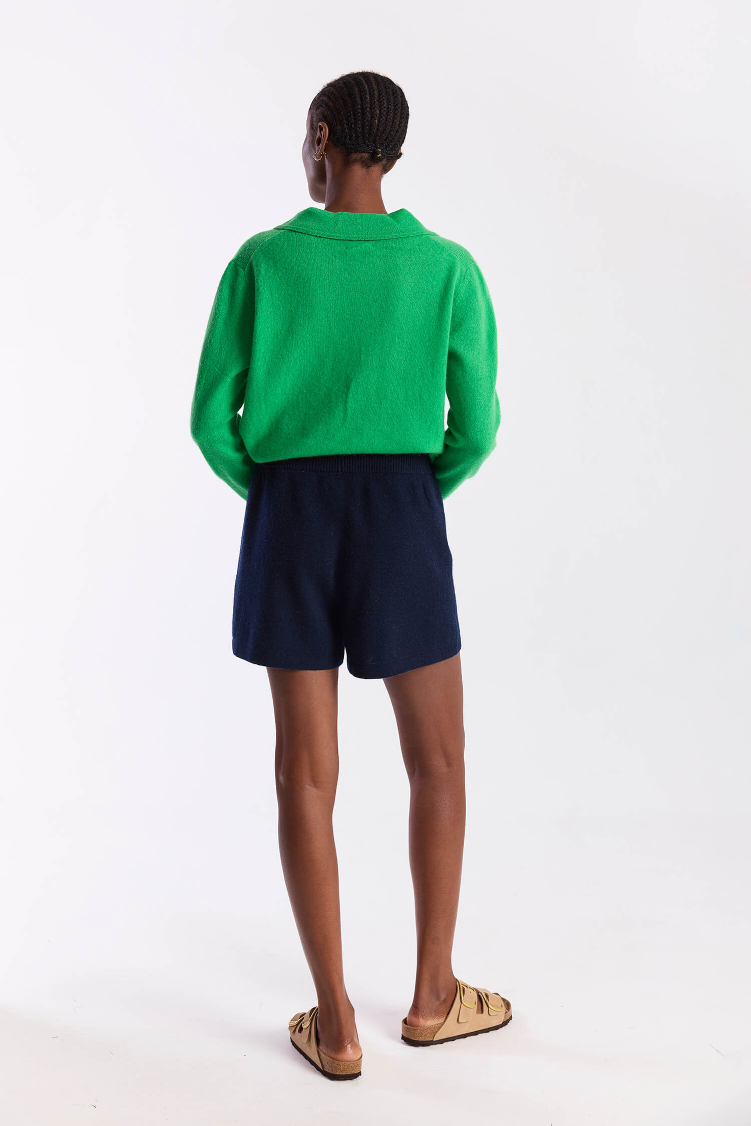 BERMUDA CASHMERE SHORTS