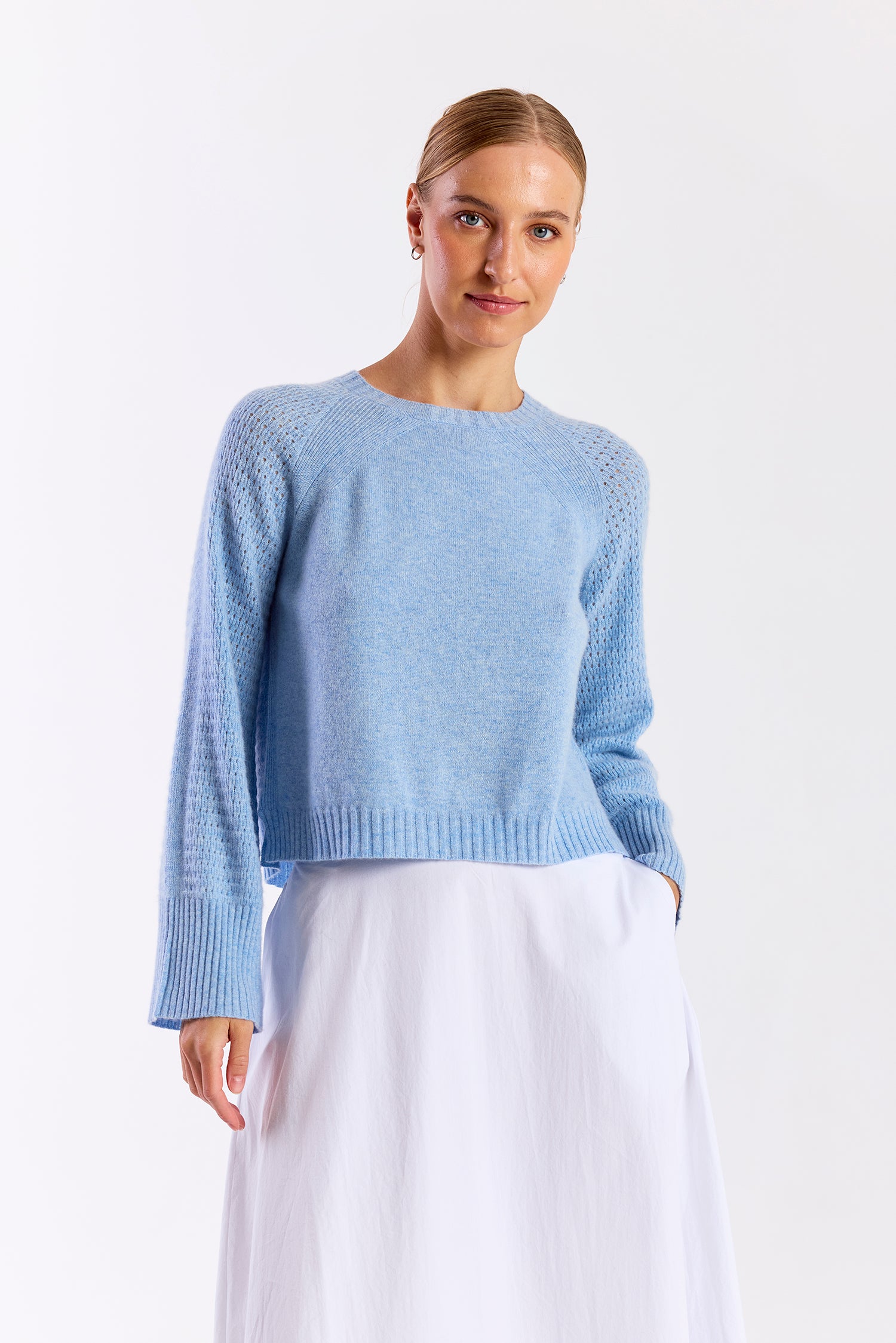 NATALIE POINTELLE CASHMERE CREW