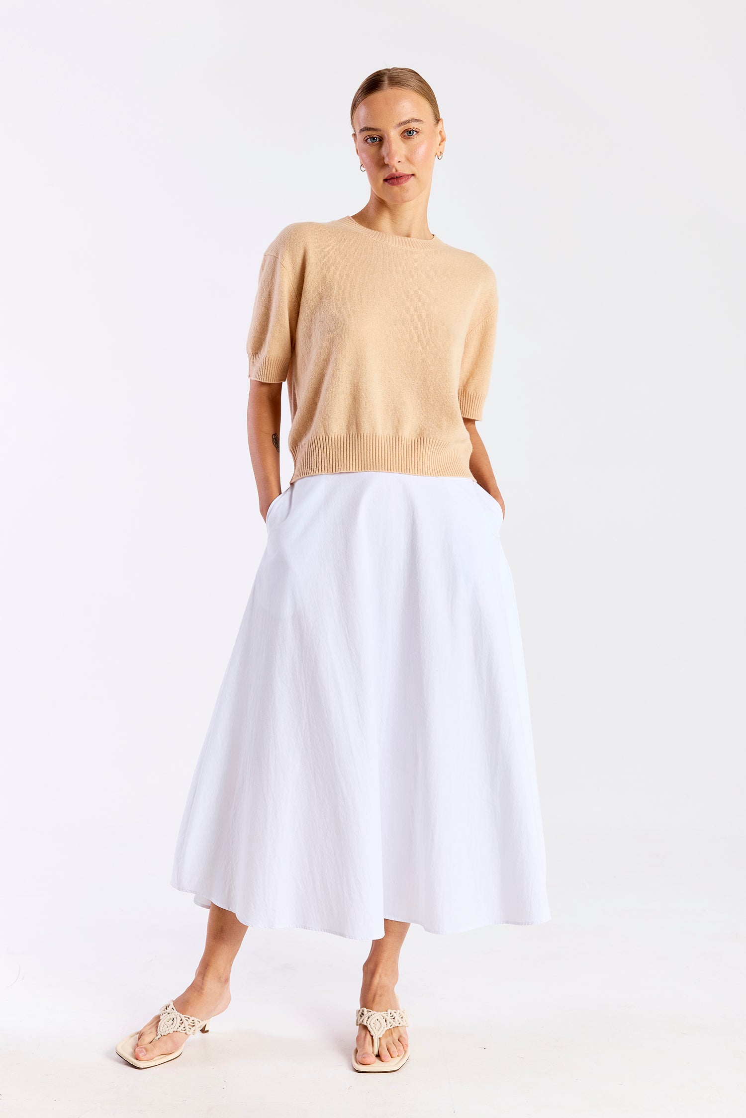 VICKY CASHMERE TEE