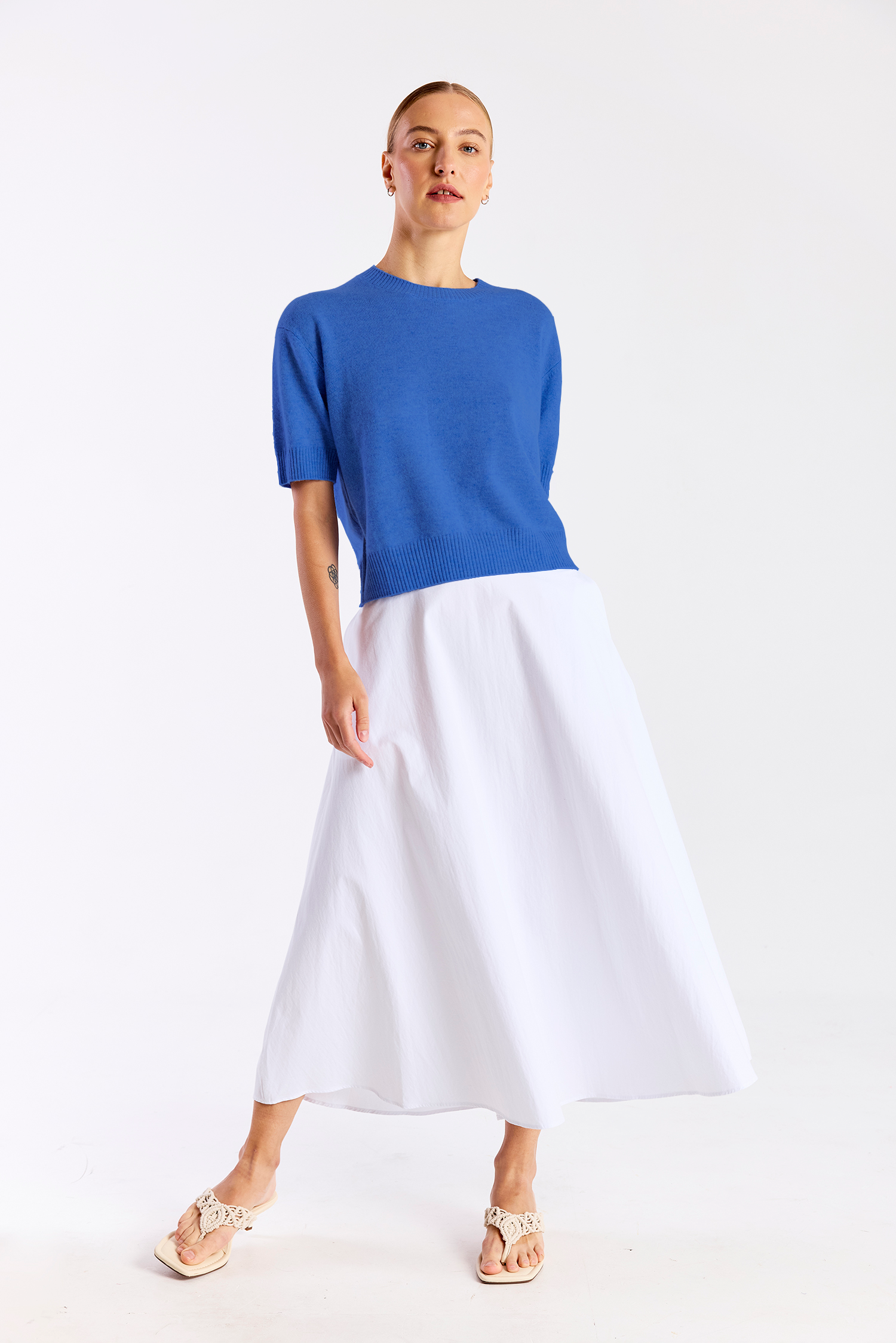 VICKY CASHMERE TEE