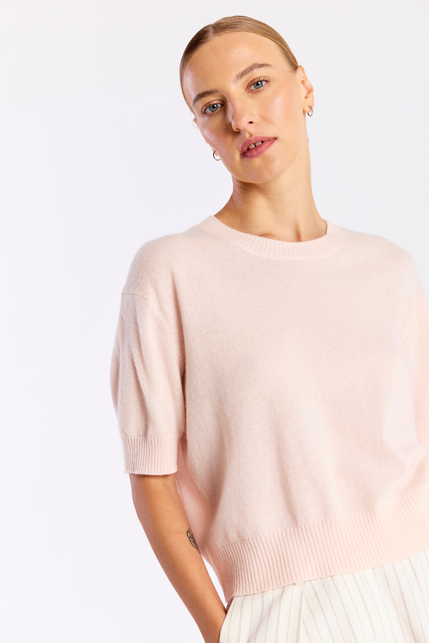 VICKY CASHMERE TEE
