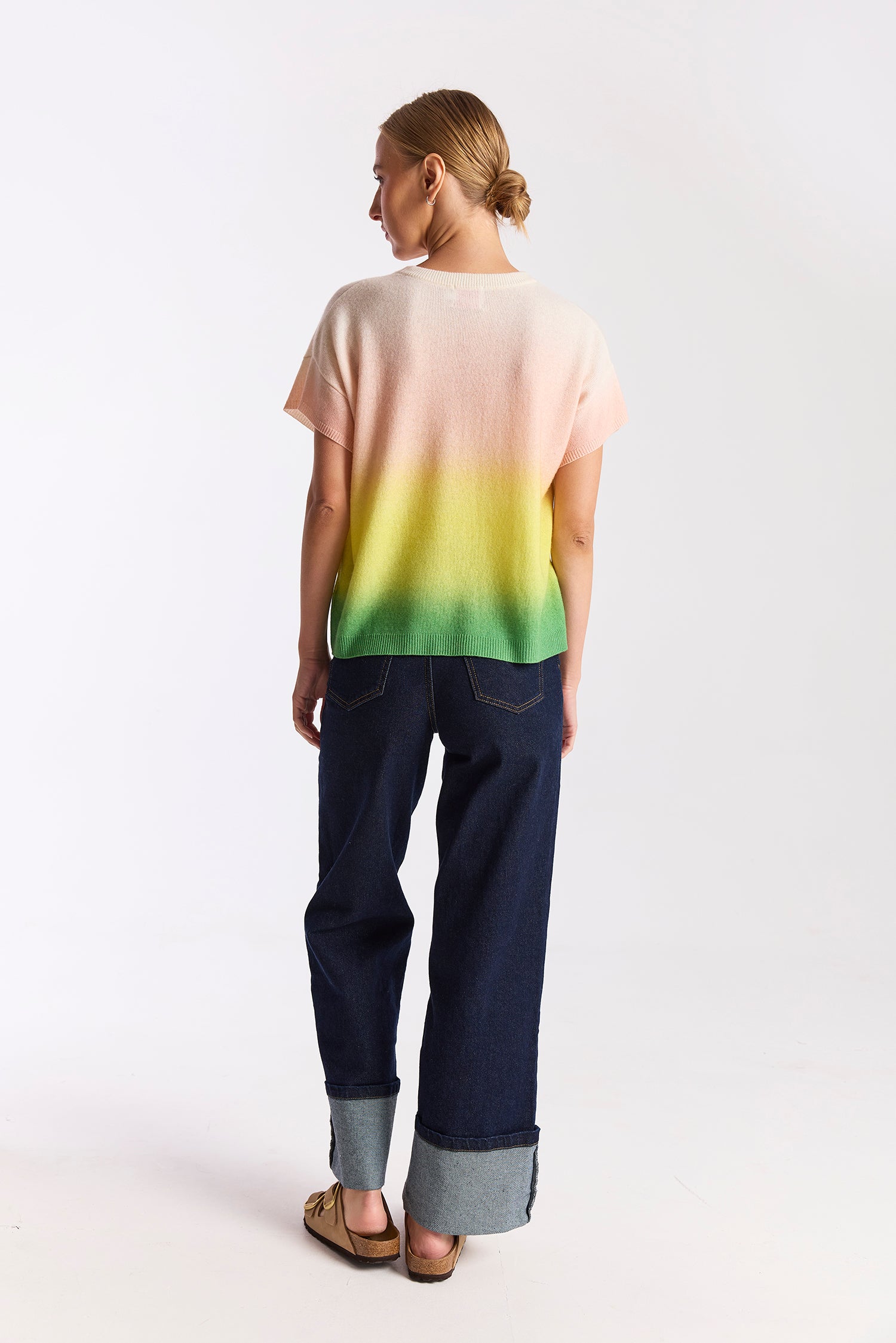 Bali Print Cashmere Tee