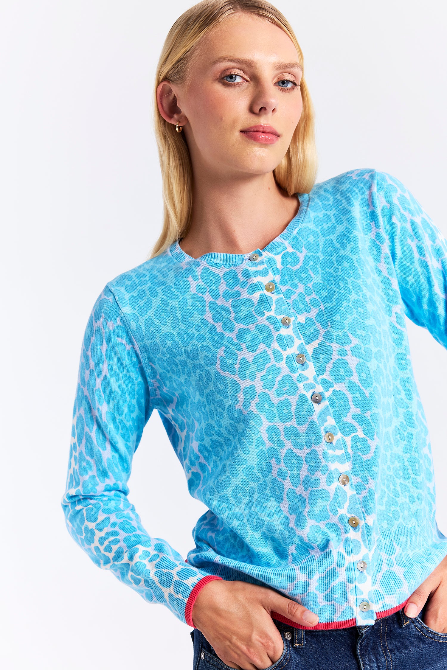 LYRA LEOPARD CARDI