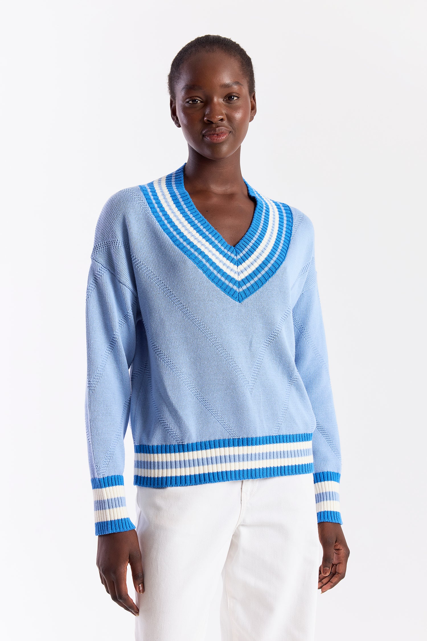 MAXI CRICKET V-NECK