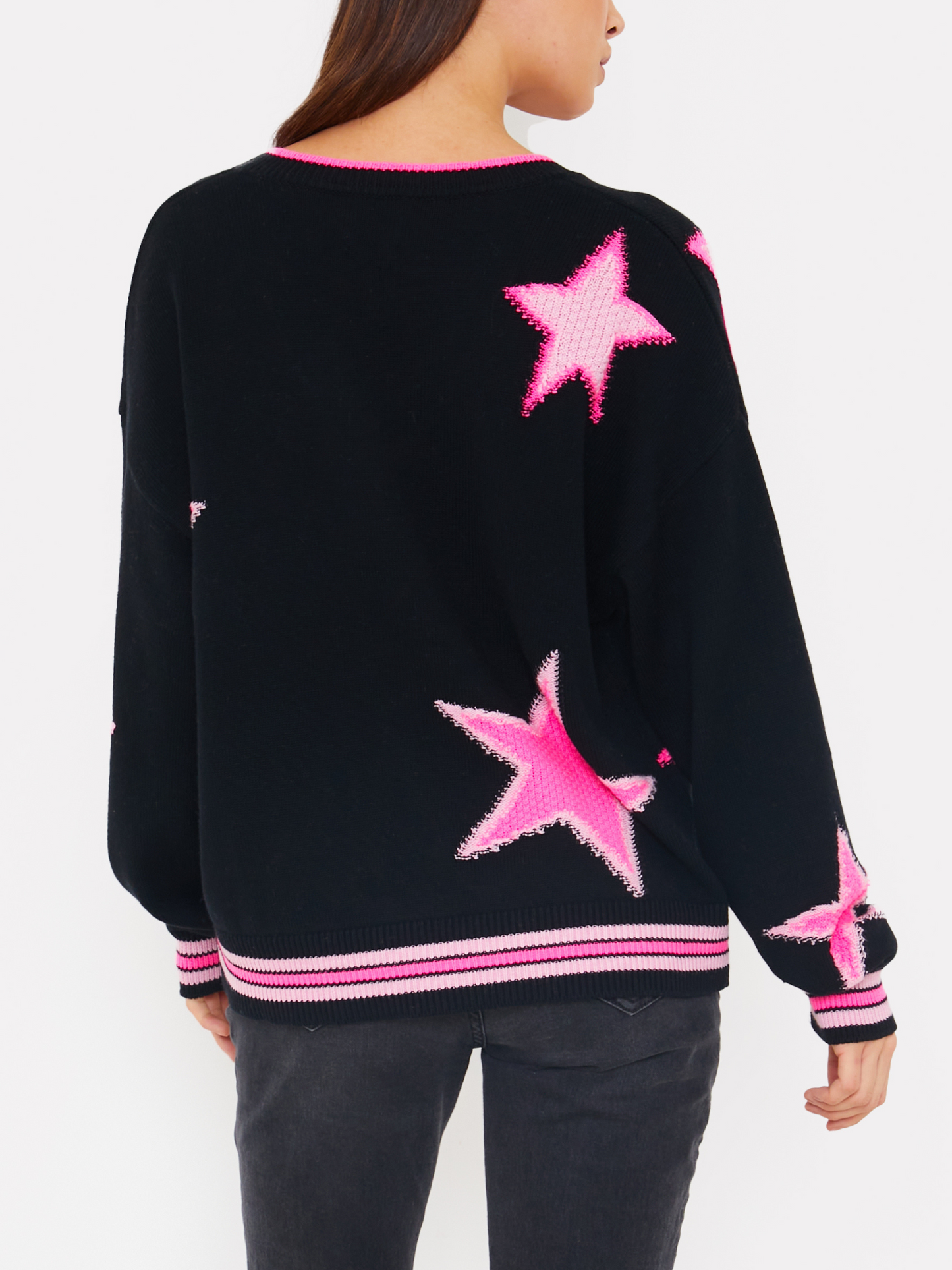 Sanna Star V Neck Knit